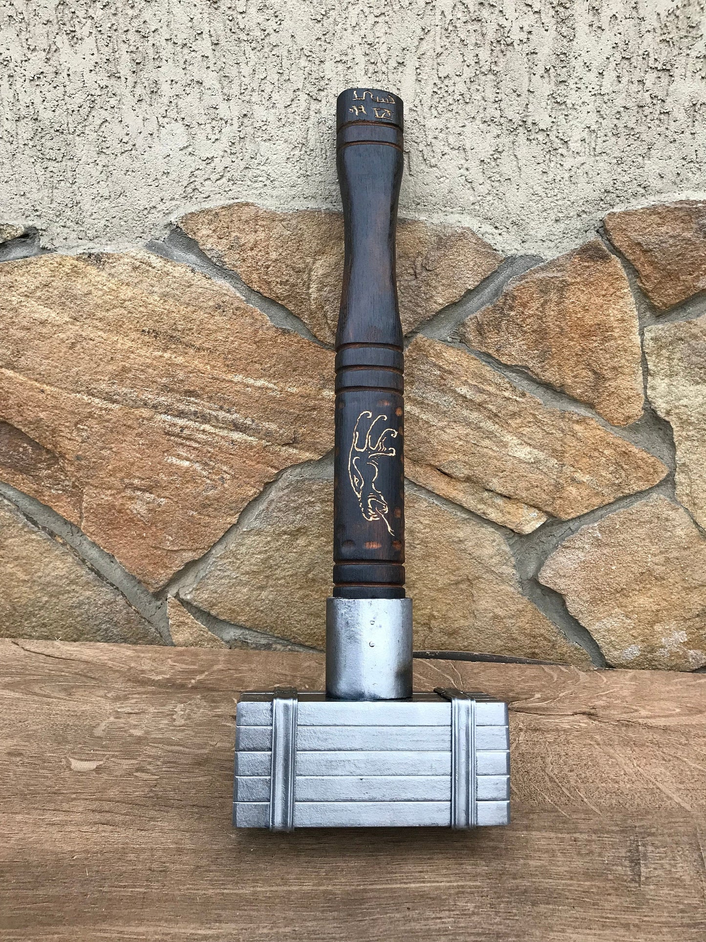 Viking axe, hand forged hammer, Thor hammer, decorative hammer, mjolnir, medieval axe, mens gift, iron gift for him, Thors hammer,war hammer