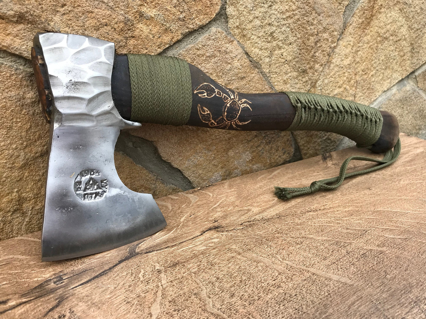 Viking axe, crab, hatchet, boyfriend gift, anniversary gift, gift for her, Mothers gift, gift for woman, gift for mother, gift for grandma