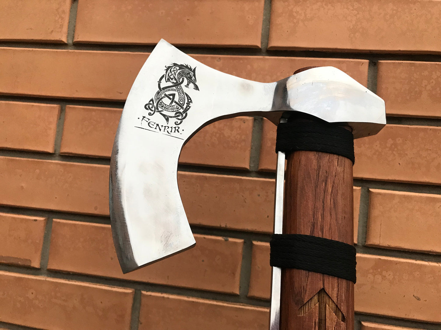 Runic axe, Fenrir, perun axe, pagan axe, viking axe, Ragnar, Dane axe, The Raider, bearded axe,Norse axe,berserker axe,mjolnir,viking weapon