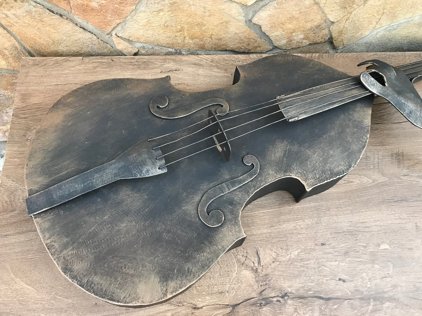 Hand forged cello, cello, music, gift for musician, music decoration, music gift, birthday gift, iron gift, cello gift,cello stand,cello art