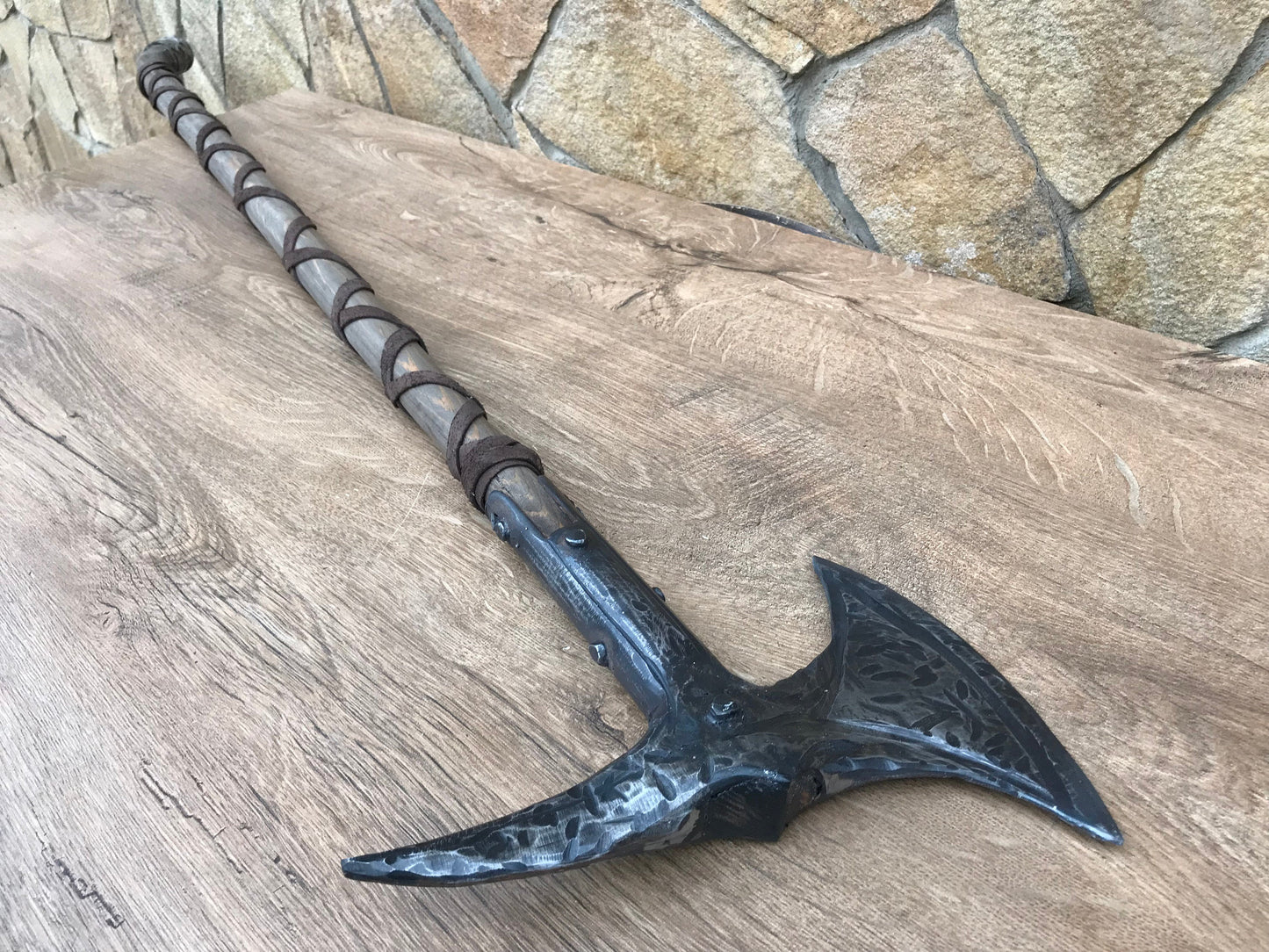 Skyrim axe, The Elder Scrolls, Iron Battleaxe, battle axe, mens armor, cosplay axe, cosplay axe, anniversary gift, mens gift, cosplay weapon