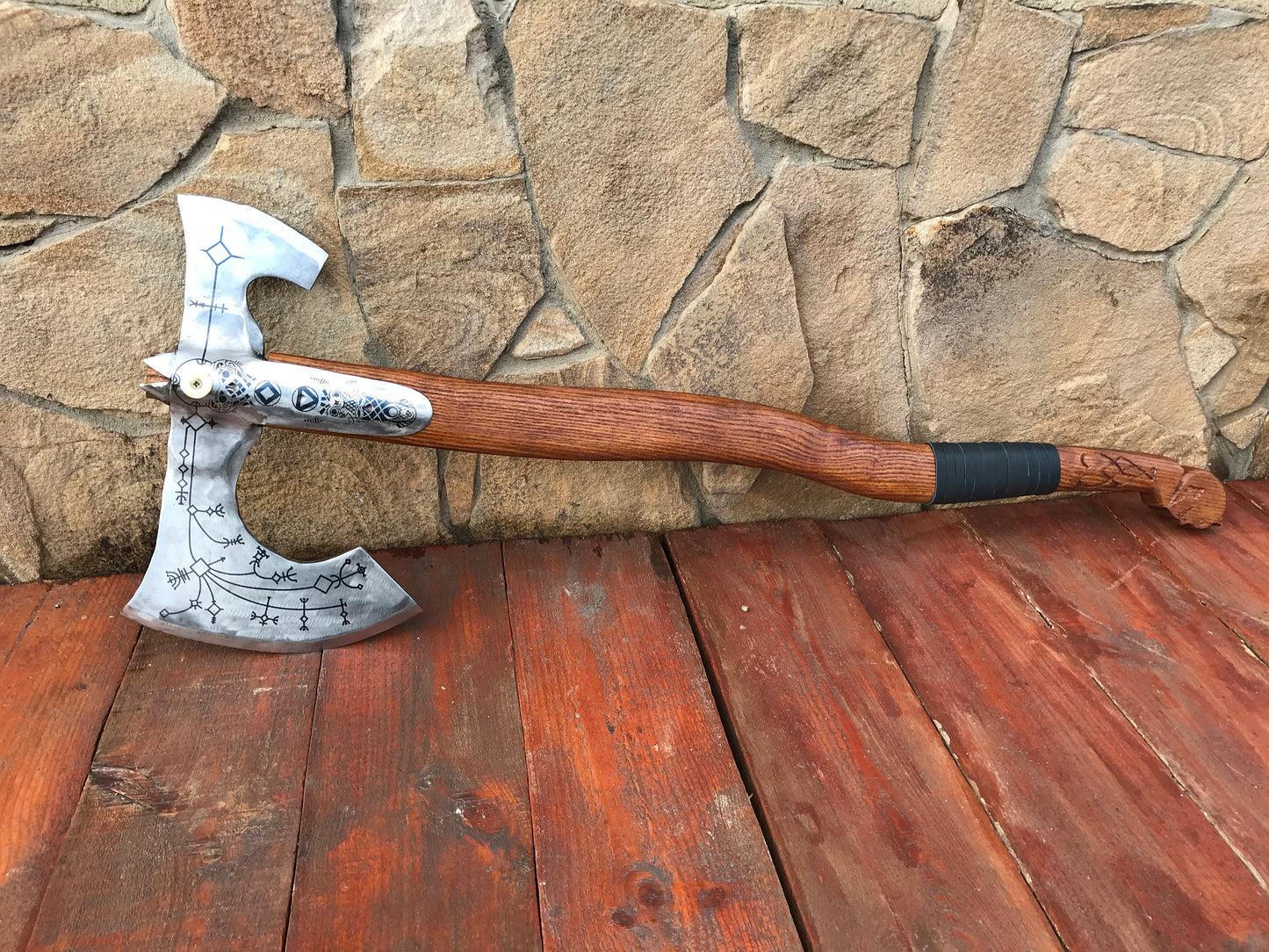 Kratos axe, Leviathan axe, God of War axe, cosplay weapon, cosplay armor, prop, games, replica, mens gift, steel gifts, viking axe, cosplay