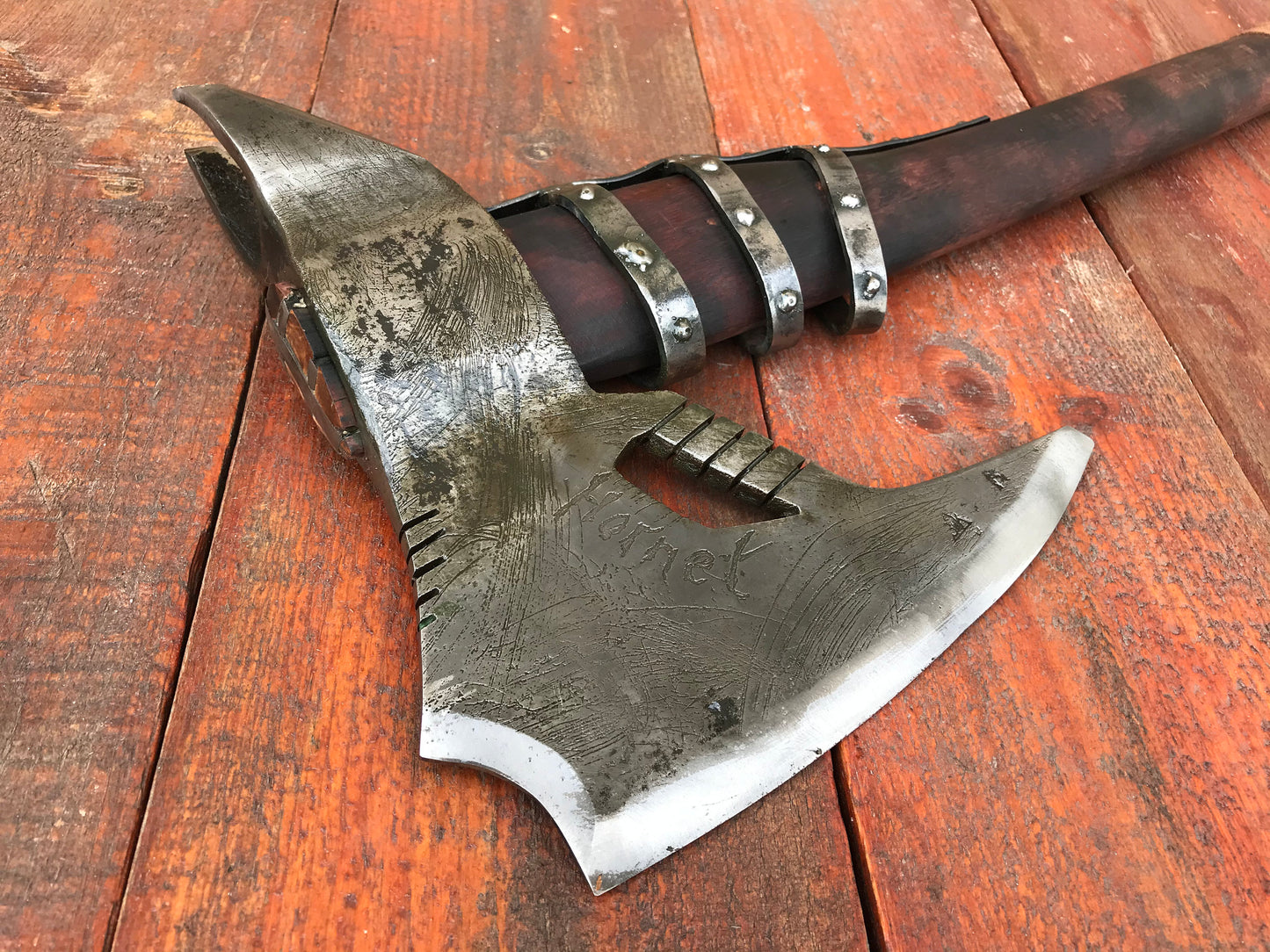 Medieval axe, viking axe, tomahawk, bearded axe, gift for boyfriend, 6th anniversary gift, mens gift, manly gifts,birthday gift,gift for dad