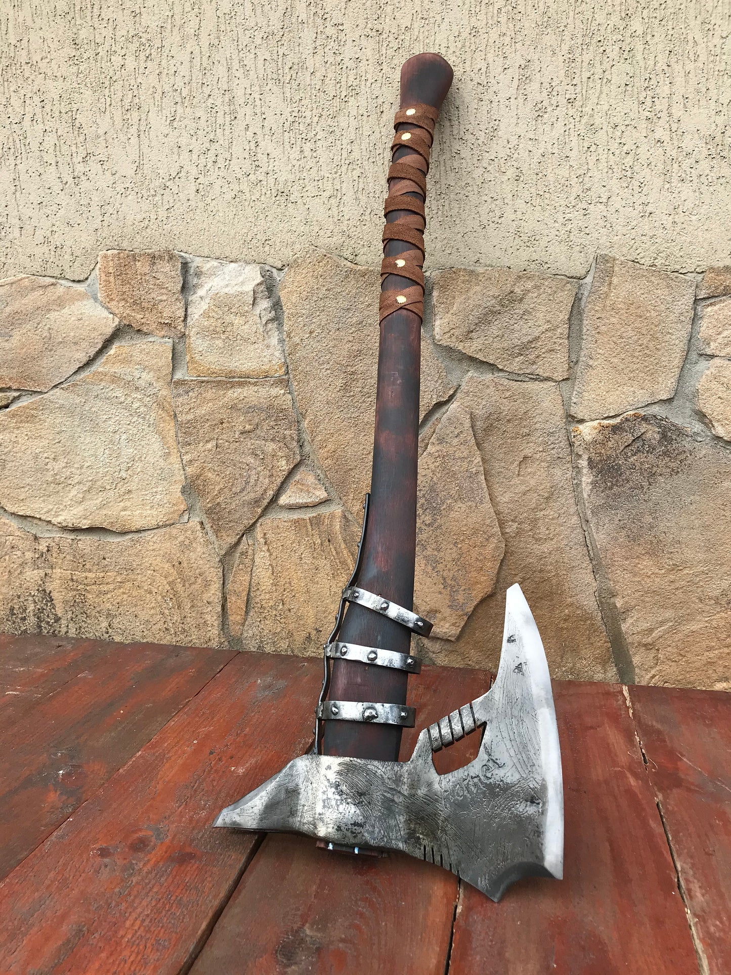 Medieval axe, viking axe, tomahawk, bearded axe, gift for boyfriend, 6th anniversary gift, mens gift, manly gifts,birthday gift,gift for dad