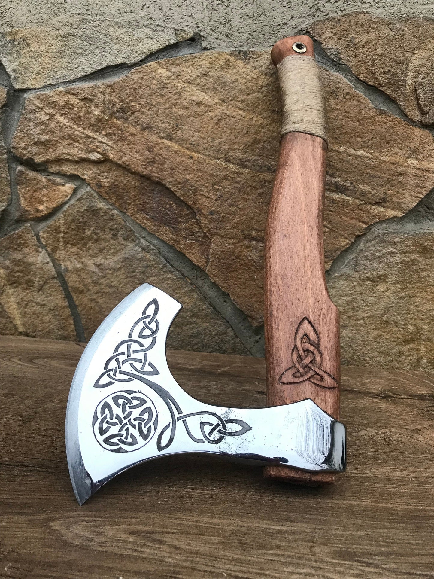 Personalized axe, personalized gift, personalized mens gifts, viking axe, hatchet, axe, runic axe, runic, runes, pagan symbol, celtic axe