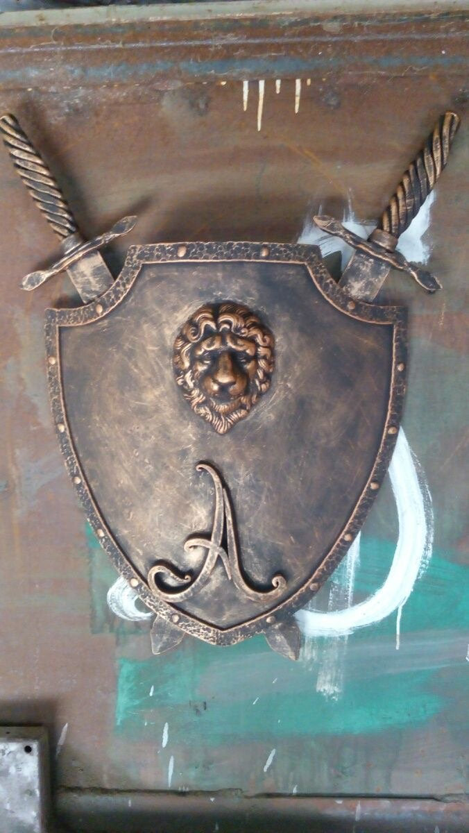Shield with initials, personalized shield, medieval shield, mens gift, personalized gift,shield,spartan shield,viking shield,viking axe,lion