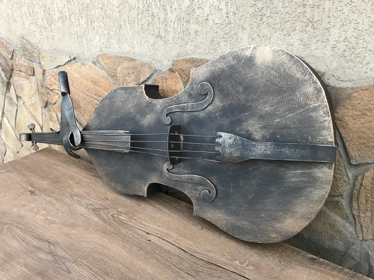 Hand forged cello, cello, music, gift for musician, music decoration, music gift, birthday gift, iron gift, cello gift,cello stand,cello art