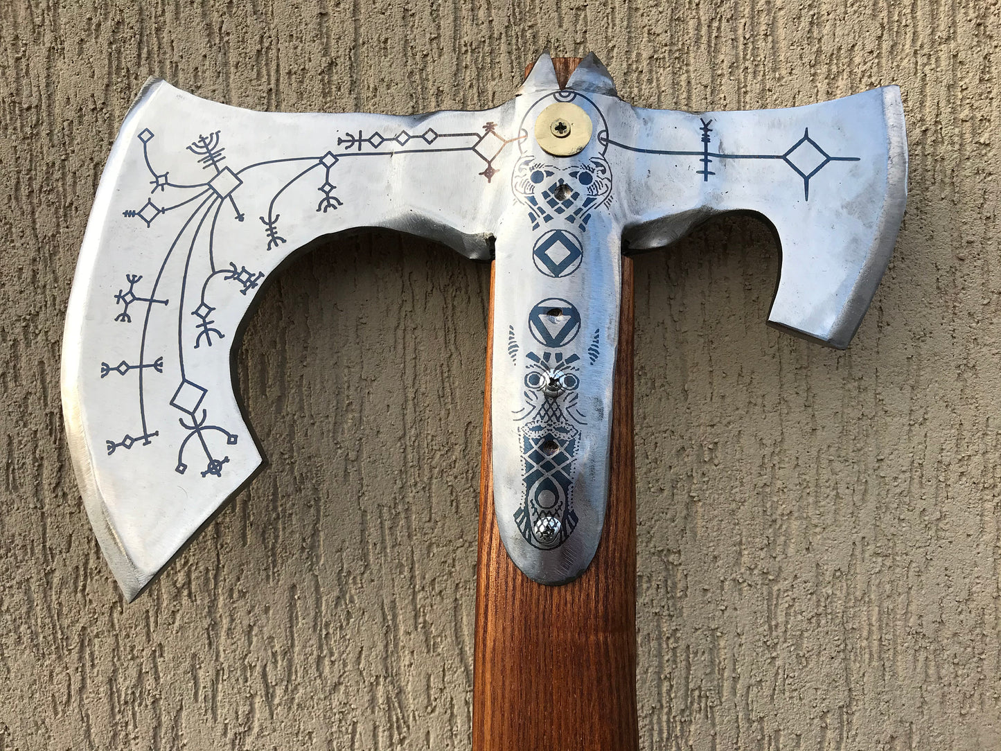 Kratos axe, Leviathan axe, God of War axe, cosplay weapon, cosplay armor, prop, games, replica, mens gift, steel gifts, viking axe, cosplay