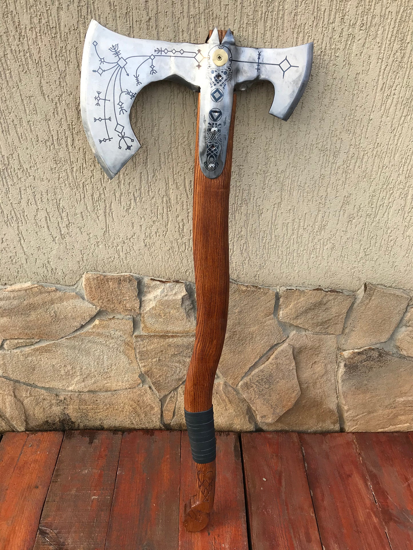 Kratos axe, Leviathan axe, God of War axe, cosplay weapon, cosplay armor, prop, games, replica, mens gift, steel gifts, viking axe, cosplay