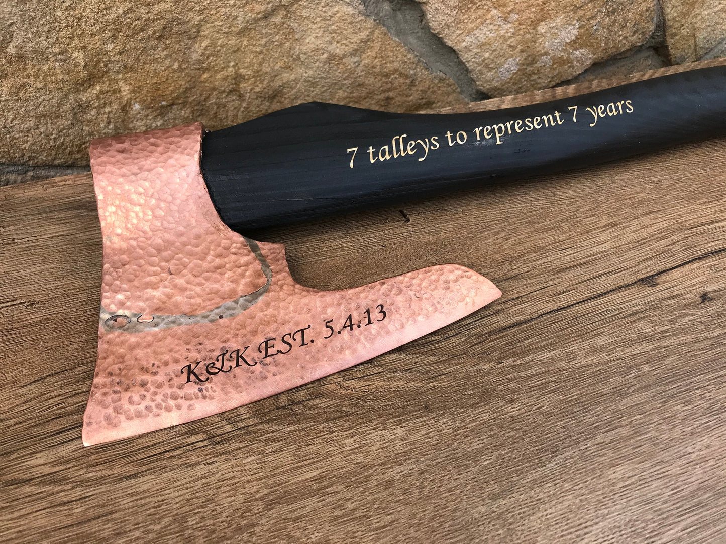 Copper axe, axe from copper, 7th anniversary gift for him, copper gift for him, 7th anniversary, copper gifts,copper anniversary gift, axe