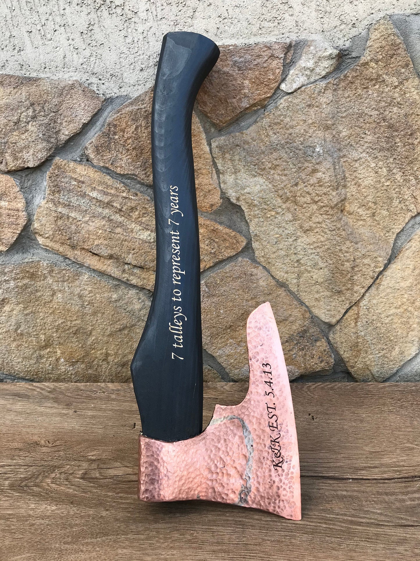 Copper axe, axe from copper, 7th anniversary gift for him, copper gift for him, 7th anniversary, copper gifts,copper anniversary gift, axe