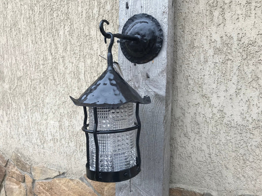 Wall sconce, wall lantern, viking lantern, wall lamp, sconce, antique lantern, military gift, newlywed gift, Christmas gift, room decor