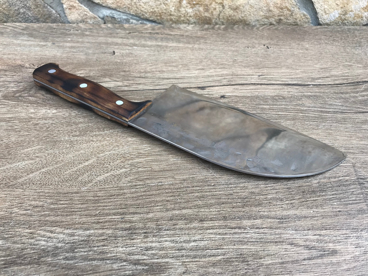 Butcher gifts, butcher knife, meat chopper,viking knife,butcher utensils,chopper beef pork lamb,chef gift,iron gifts,mens gift,kitchen knife