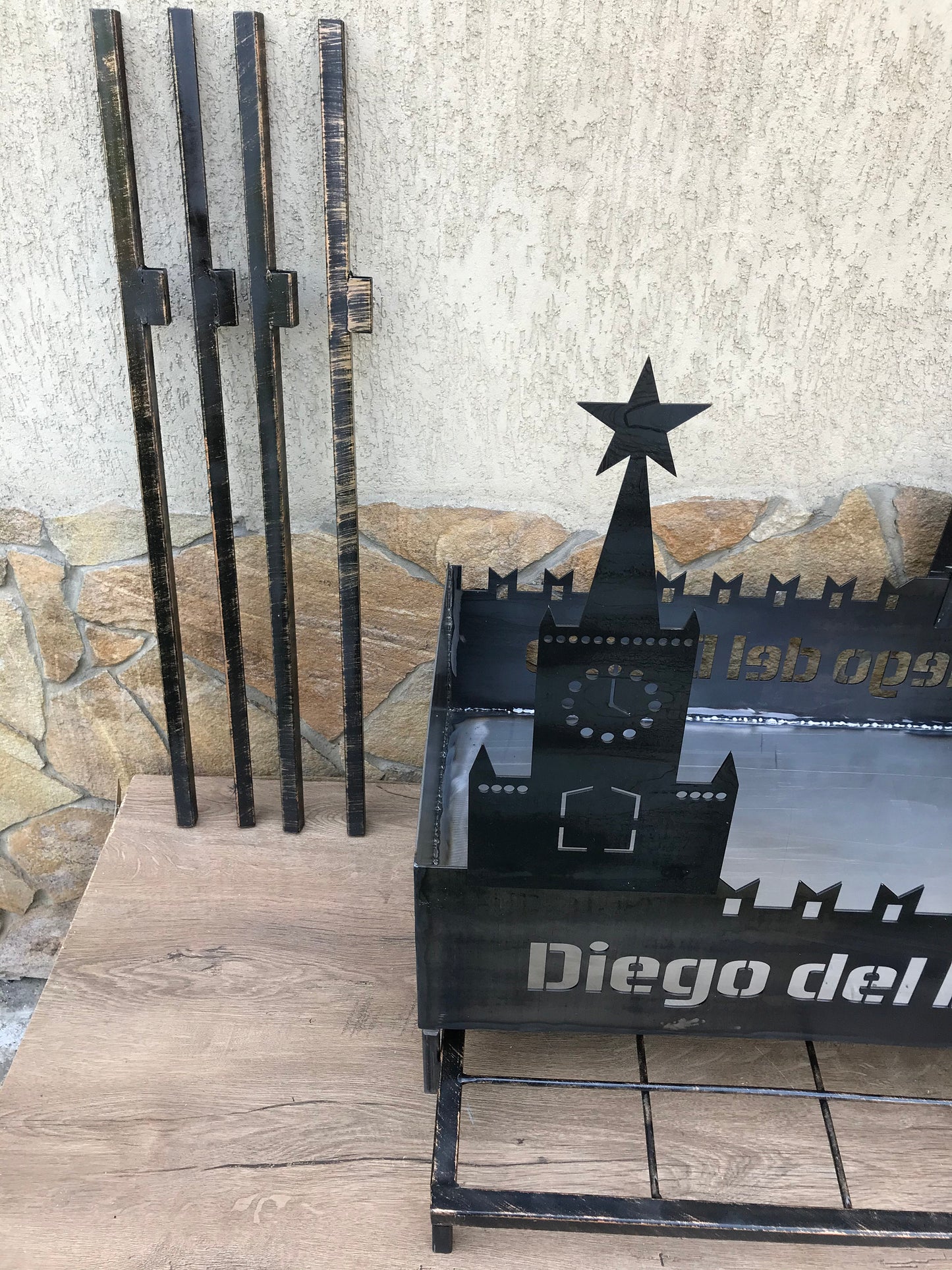 Brazier, charcoal grill, brazier grill, portable grill, fire pit, garden fire pit,skewers,iron gift,outdoor grill,bbq grill,Fathers day gift