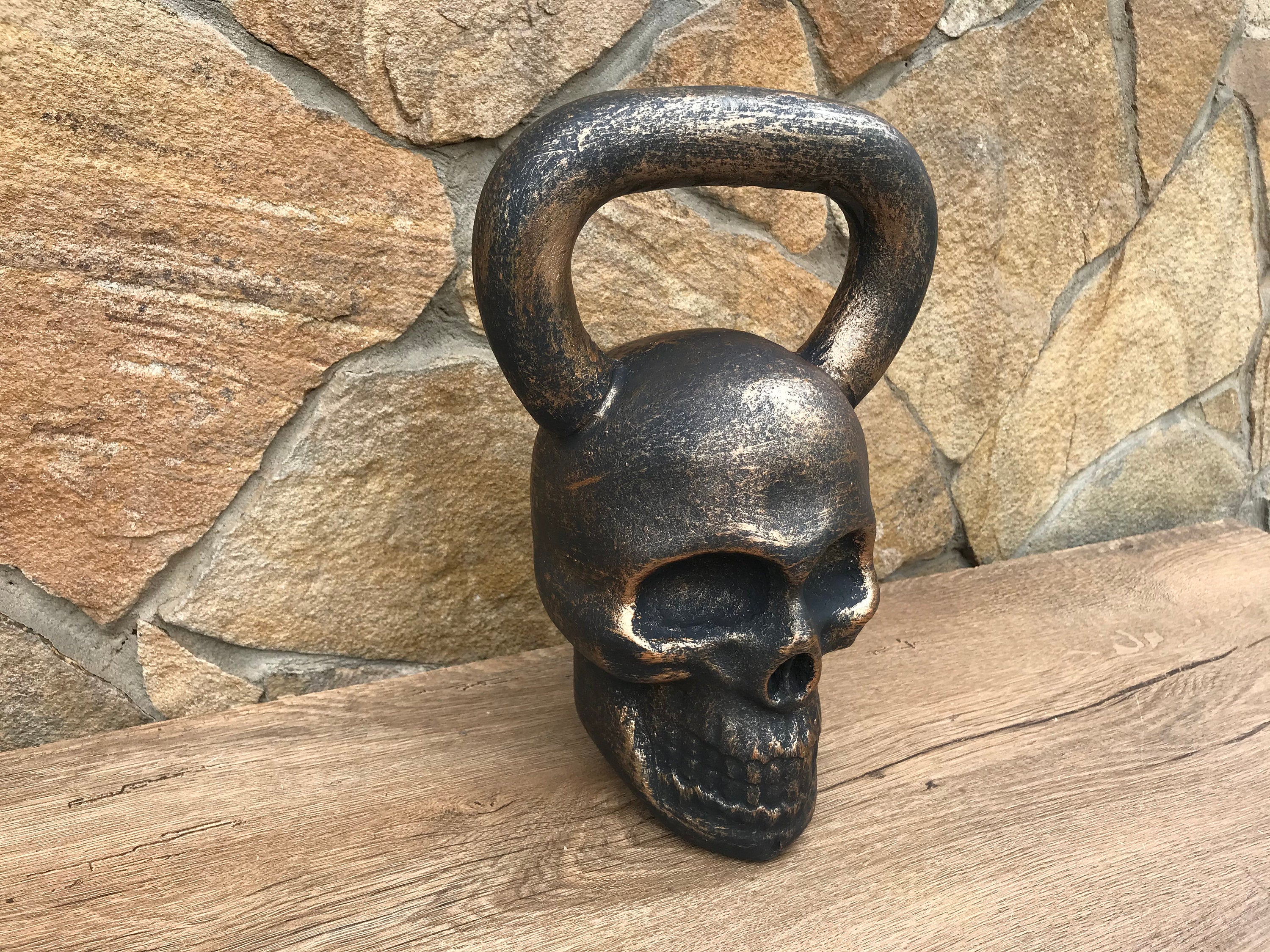 Skull best sale kettlebell uk