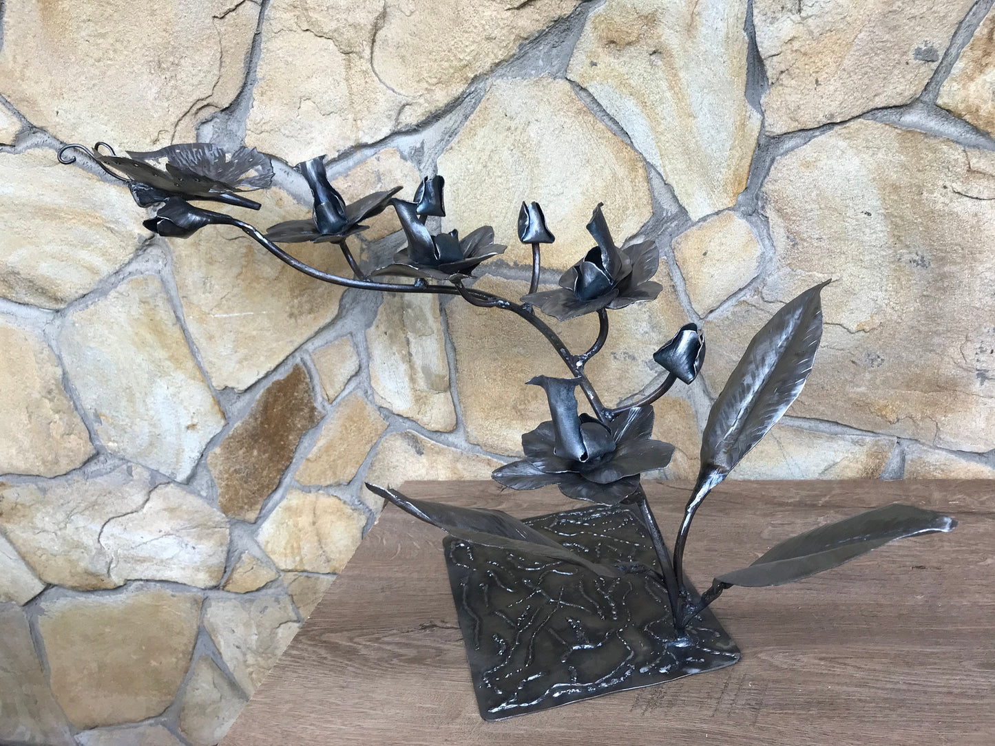 Iron orchid, 6th anniversary, iron anniversary, iron gift for her, iron gift for wife, iron gift for girlfriend,orchid,iron rose,iron flower