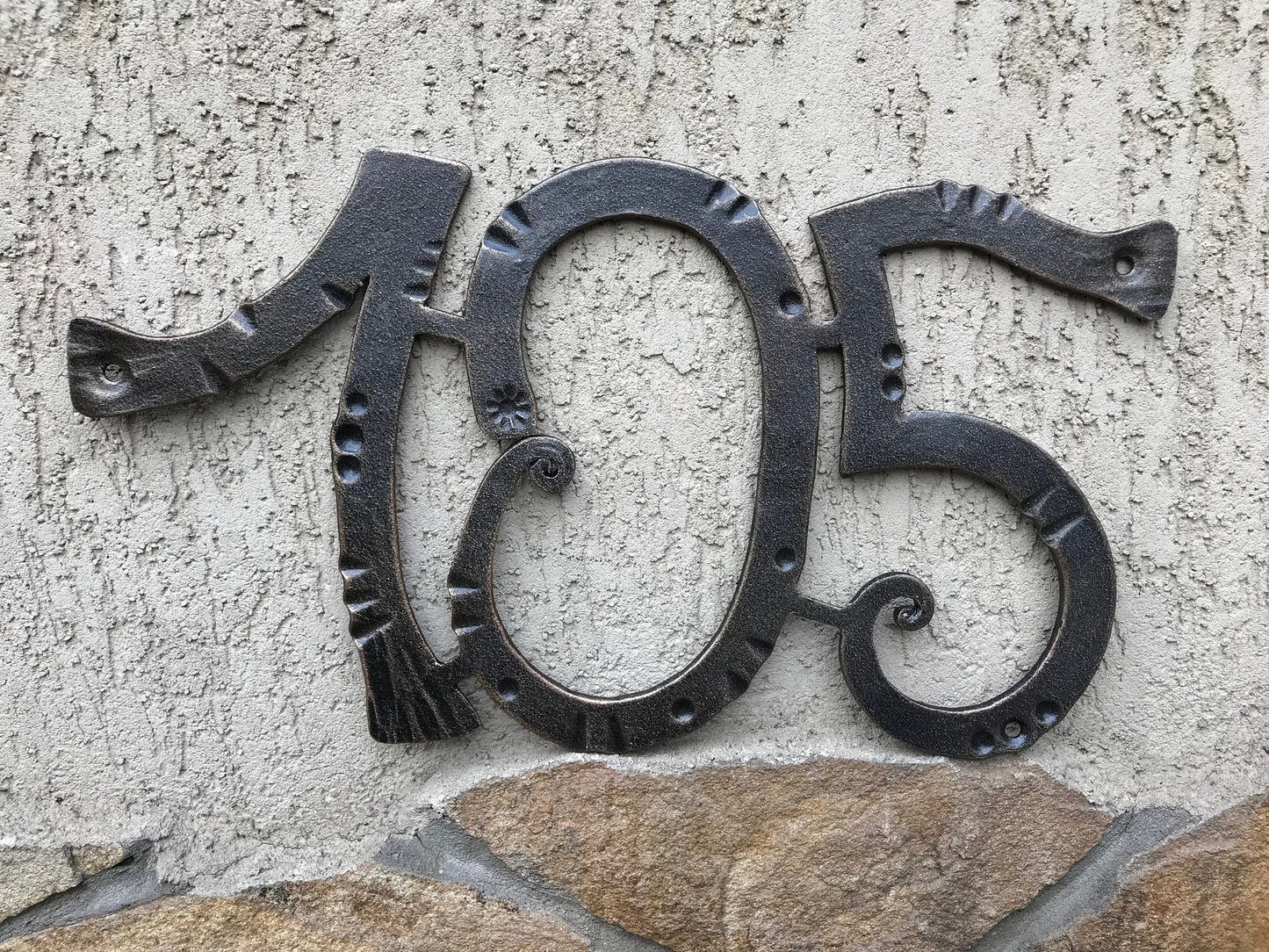 House number plaque, house number sign, metal number, house plate, Christmas gift, iron gift, steel gift, birthday gift, house number, sign