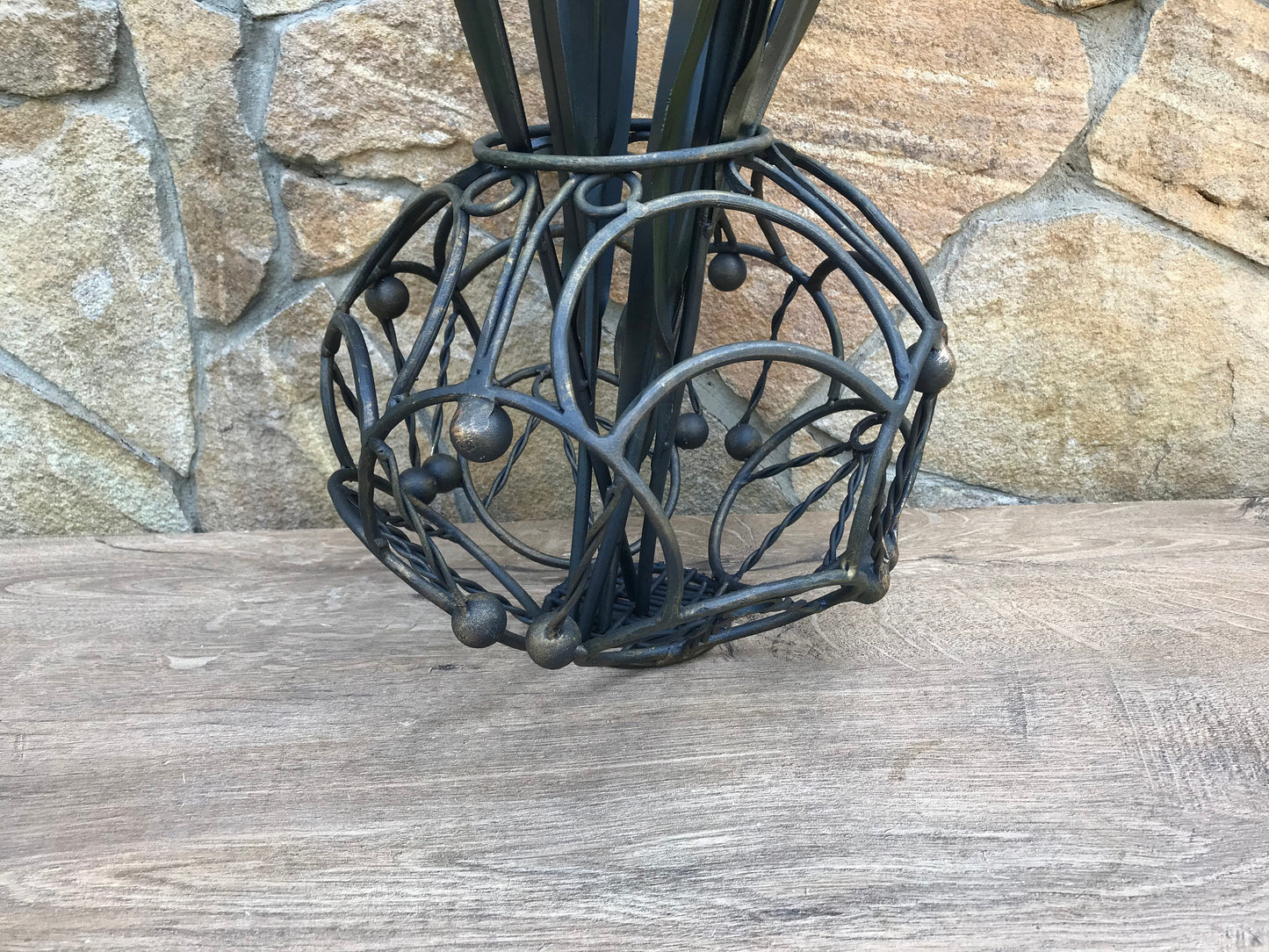 11th anniversary, steel wedding, 11th, 11th year wedding gift, metal bouquet, wedding gift for her, metal tulips, wrought iron tulips