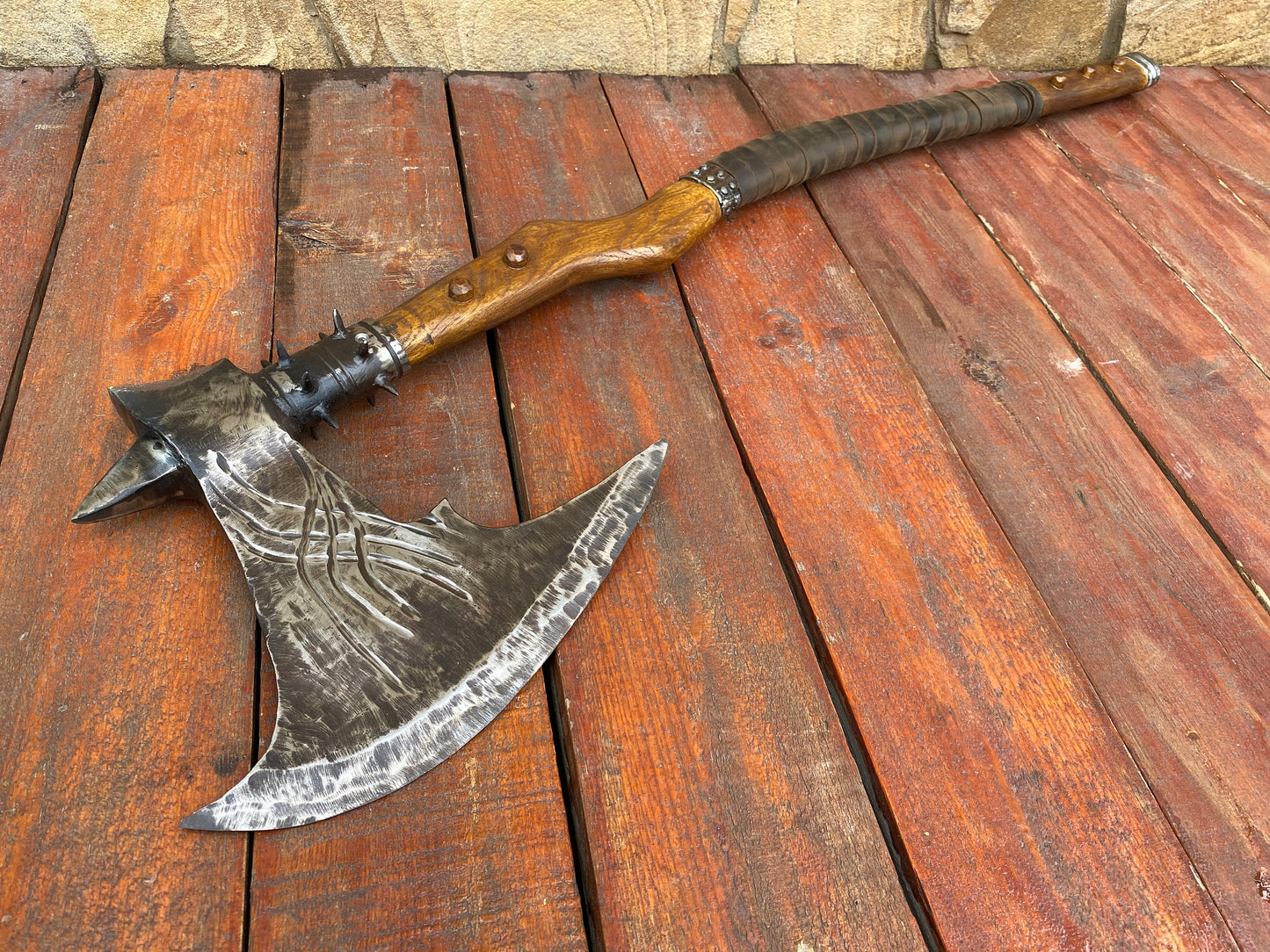 Custom axe, axe, viking axe, mens gifts, medieval axe, birthday gift, Christmas gift, army gift, axe collection, gift for dad, iron gift