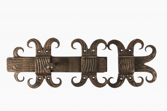 Medieval latch, castle decor, medieval gift, viking house, medieval style, Gothic, replica,reenactment,archeology,Middle Ages,exterior decor