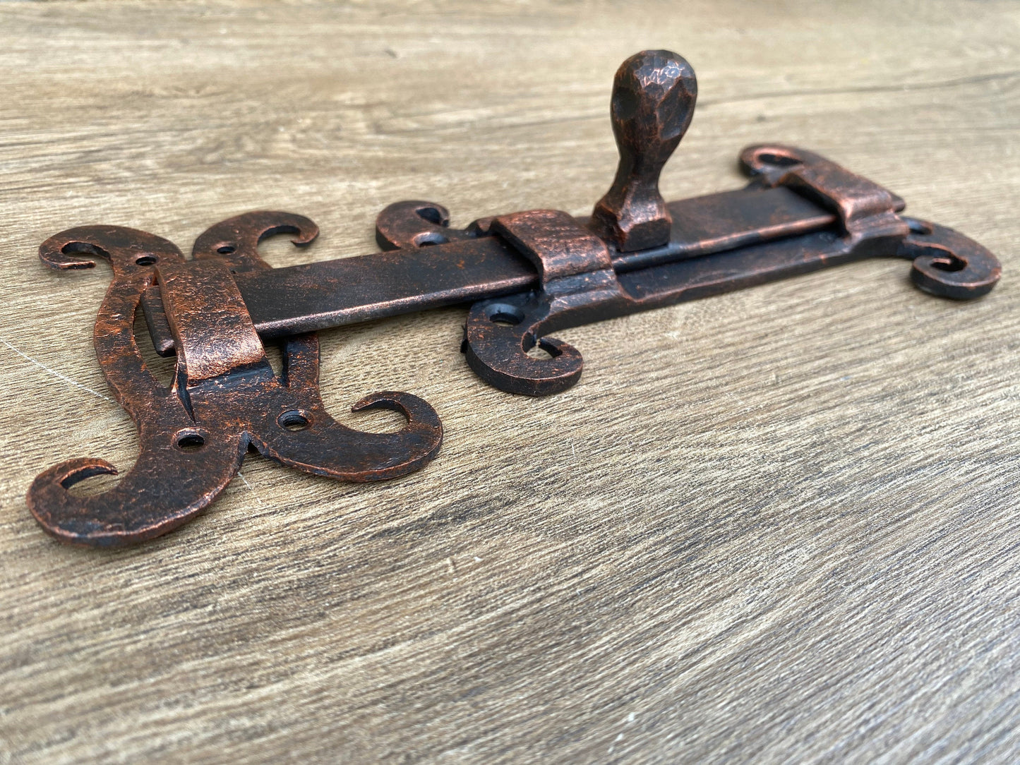 Latch, gate latch, iron gift, Christmas, barn door, hardware, garden gift, furniture hardware, door handle, birthday, wedding, Fathers day