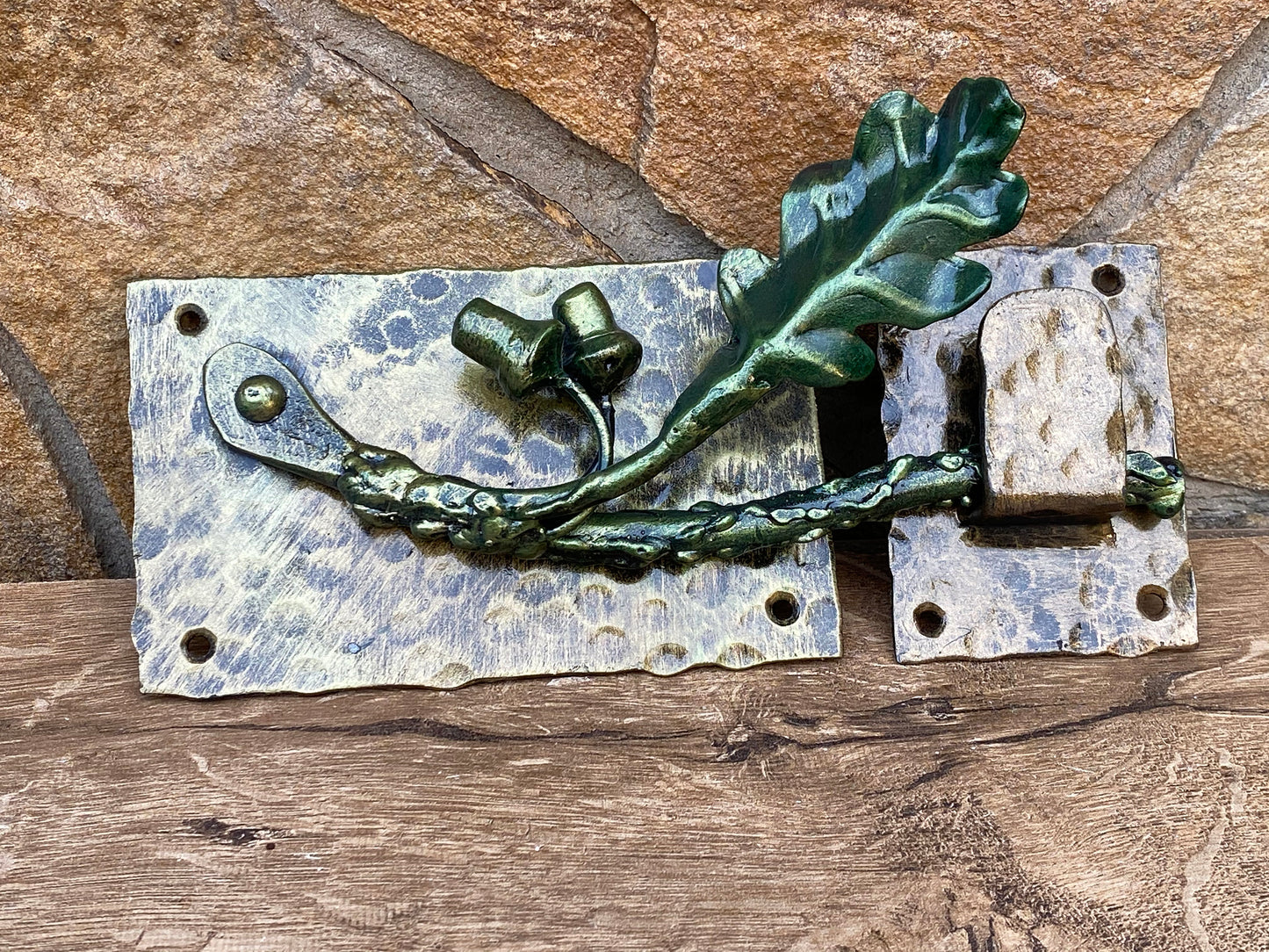 Latch, gift for mother, gate latch, lawn sign, Christmas, yard decor, garden decor, barn door latch, hardware, puzzle, wreath, craft kit