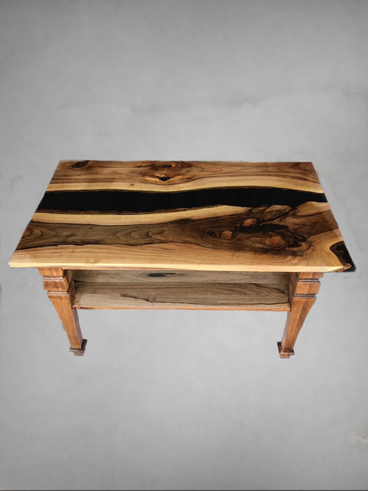 Epoxy table, live edge table, resin river, slab table, epoxy resin table, burl table, natural edge, tree trump table, natural reclaimed, axe