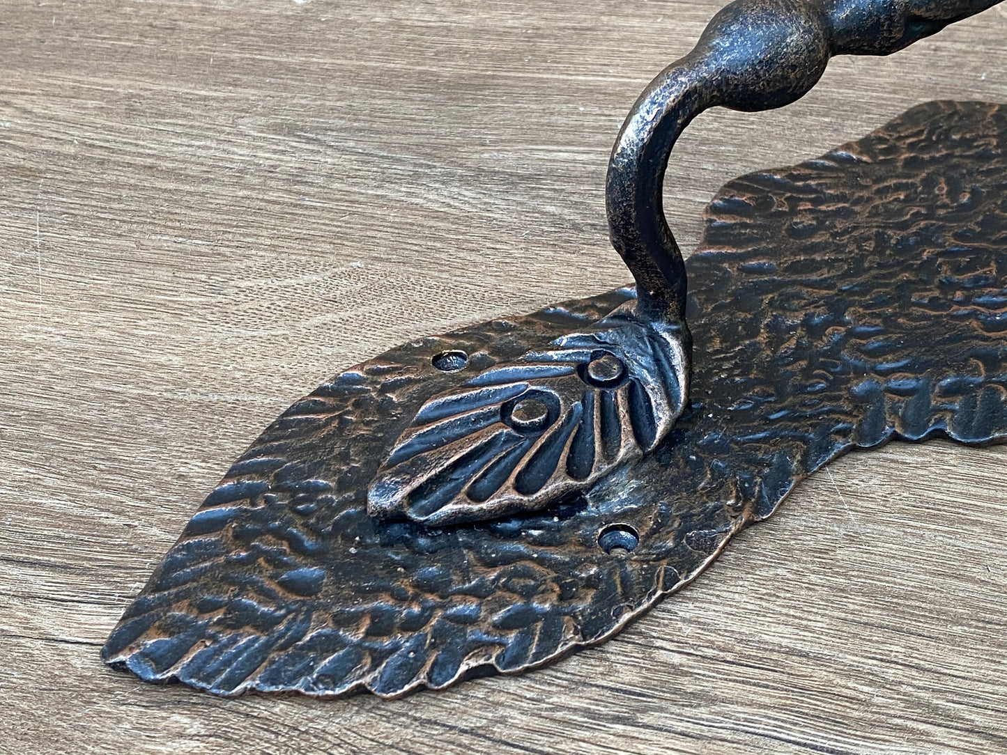 Door handle, door accessory, hand forged door handle, barn door pull, door pull, door hardware, door knob, door decor, DIY, iron gift, barn