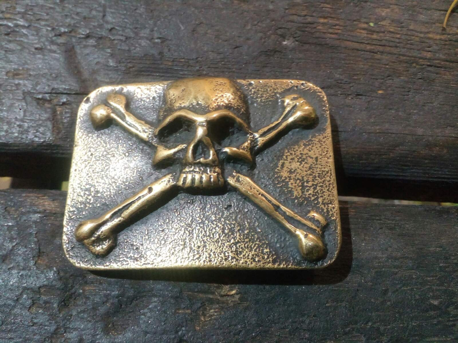 Brass buckle, belt buckle, skull, scary, creepy, Halloween, skeleton, brass decor, Christmas, brass gifts for men, mens gift, buckle,husband