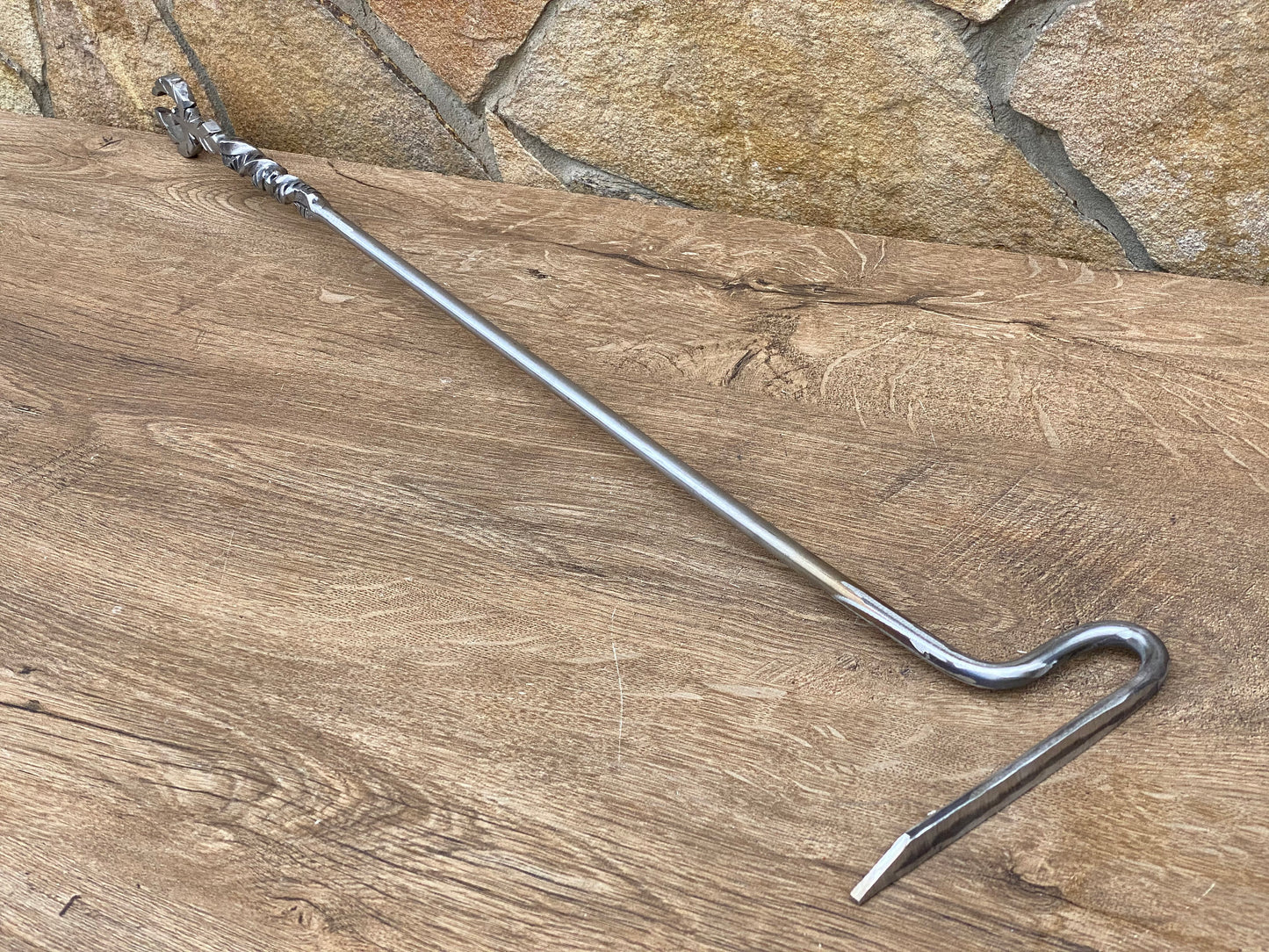 Stainless steel fire poker, phoenix, birthday, fireplace poker, Christmas, fire poker, BBQ, fireplace tool, Fathers day, fire pit,steel gift