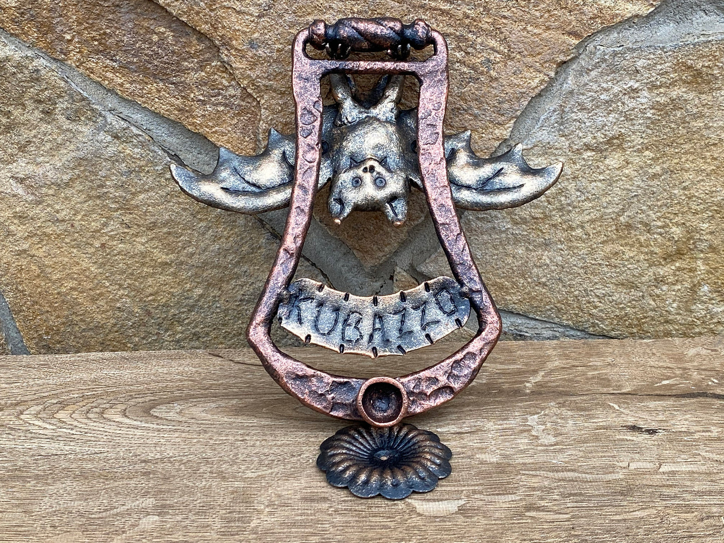 Personalized door knocker, door knocker, bat, knocker, entryway, animal, bird, wild nature, door handle, batman, Christmas, birthday, door