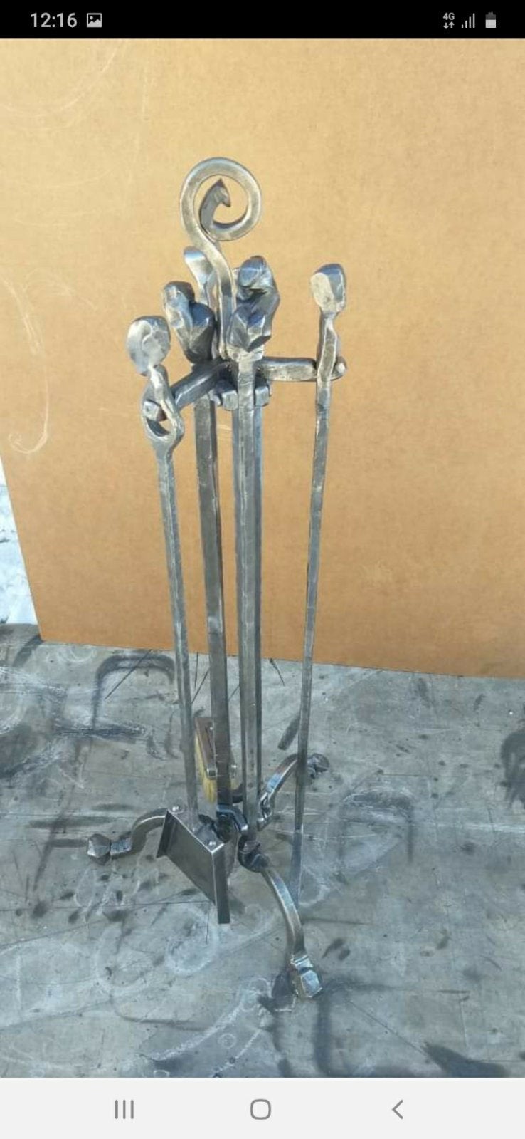 Fireplace tools, fireplace, fire poker, iron gift, steel gift, birthday gift, anniversary gift, Chritmas gift, mens gift, gift for dad