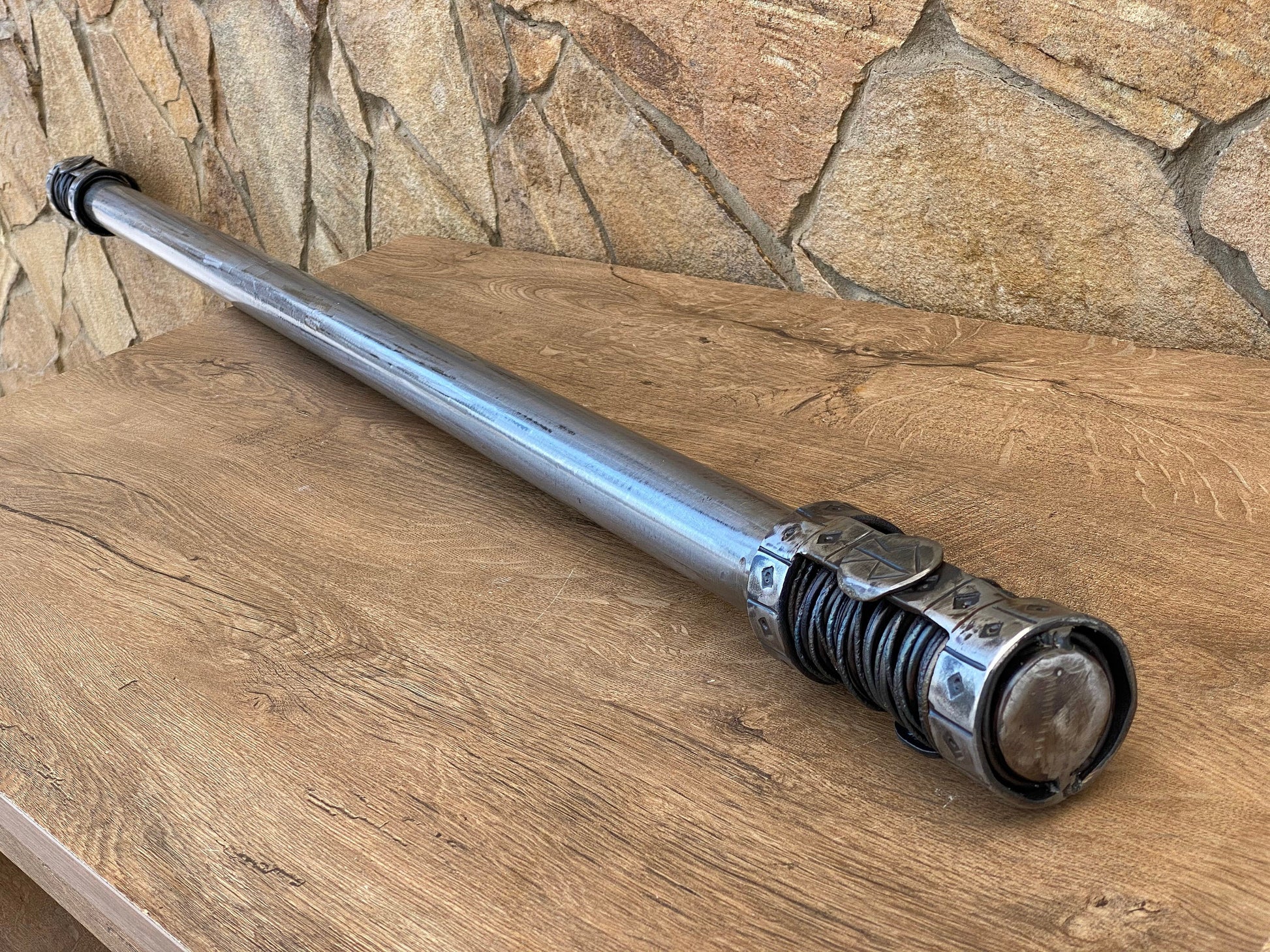 Hand forged personalized cudgel 167 cm – ForgedCommodities