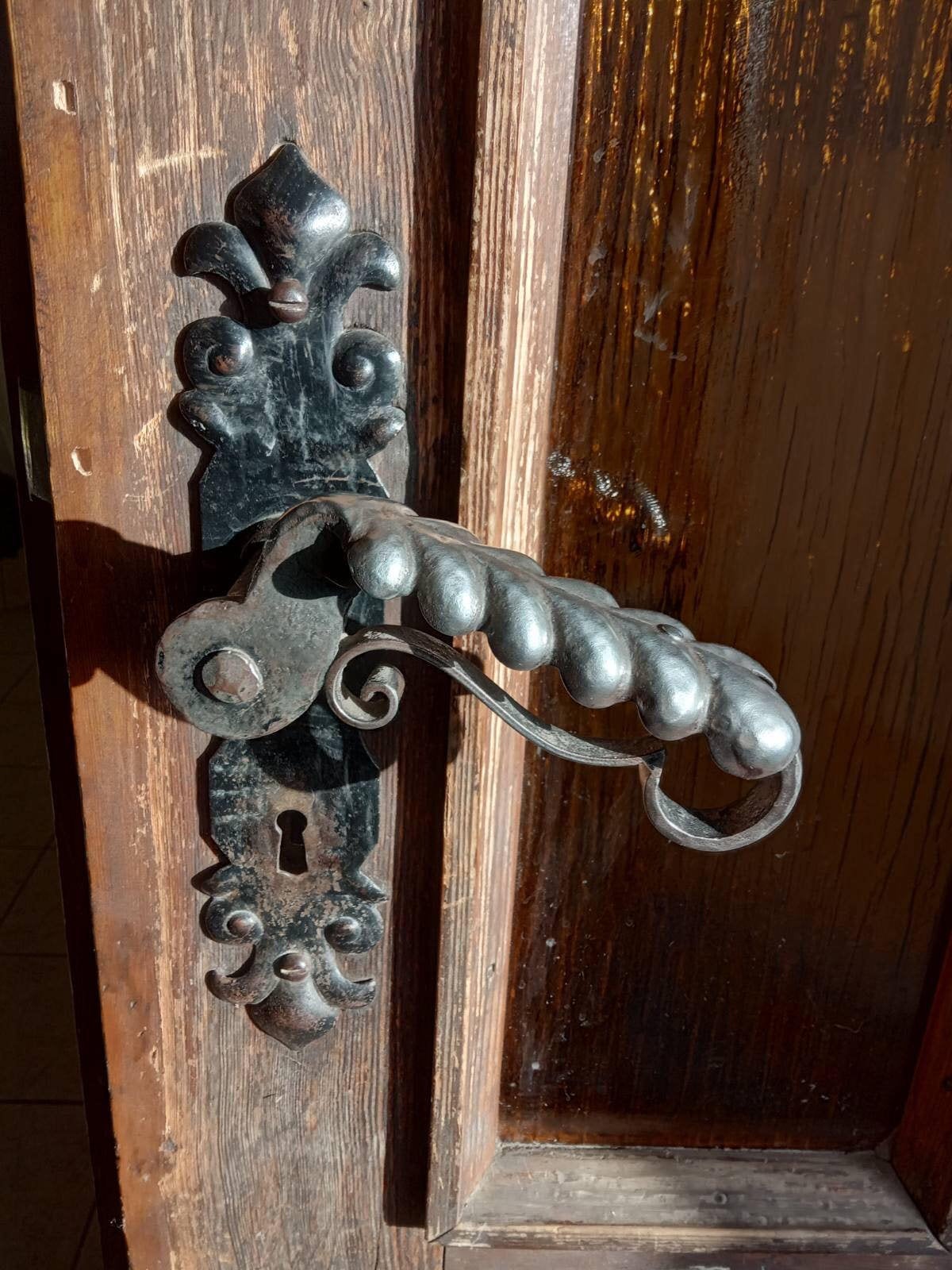 Door handle, medieval, viking, middle ages, barn door pulls, barn door handle, iron gift, DIY, wall sconce, candle, wedding, birthday, toy