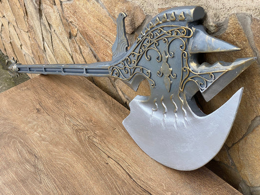 Final Fantasy axe, battle axe, mens armor, cosplay axe, gamer gift, cosplay axe, anniversary gift, mens gift, cosplay weapon, cosplay armor