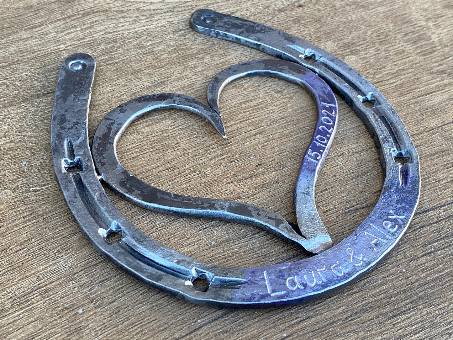 Horseshoe, 6th anniversary gift, iron anniversary, iron anniversary gift, iron gift, iron heart, iron gift, iron horseshoe, iron gift idea