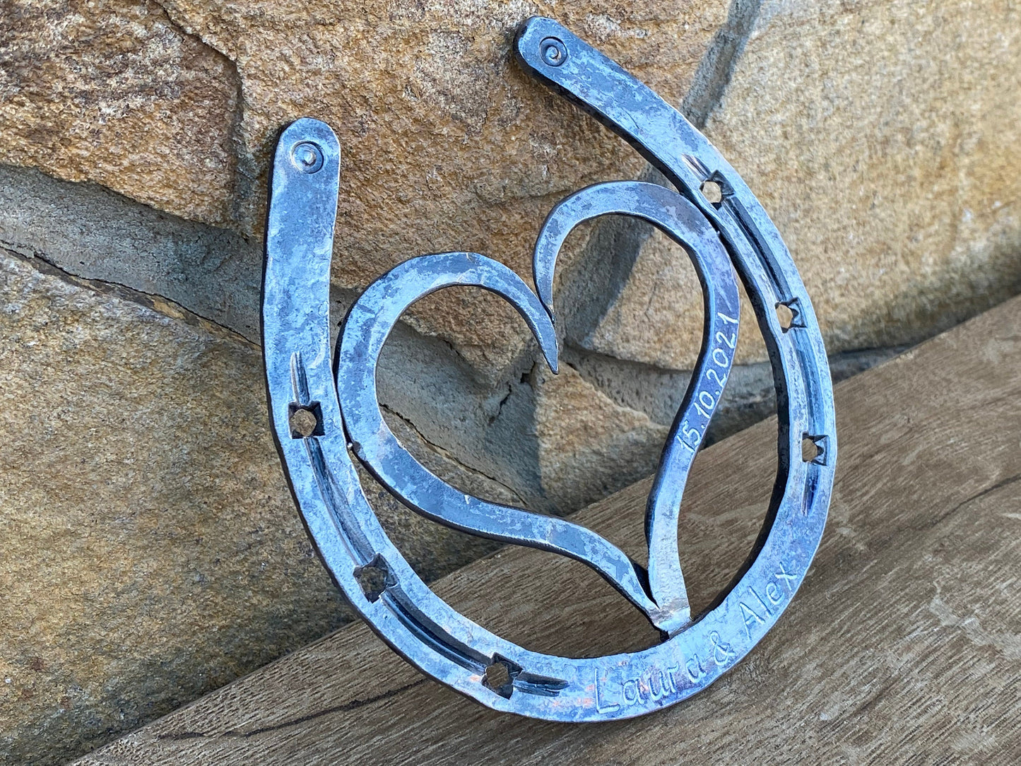 Horseshoe, 6th anniversary gift, iron anniversary, iron anniversary gift, iron gift, iron heart, iron gift, iron horseshoe, iron gift idea
