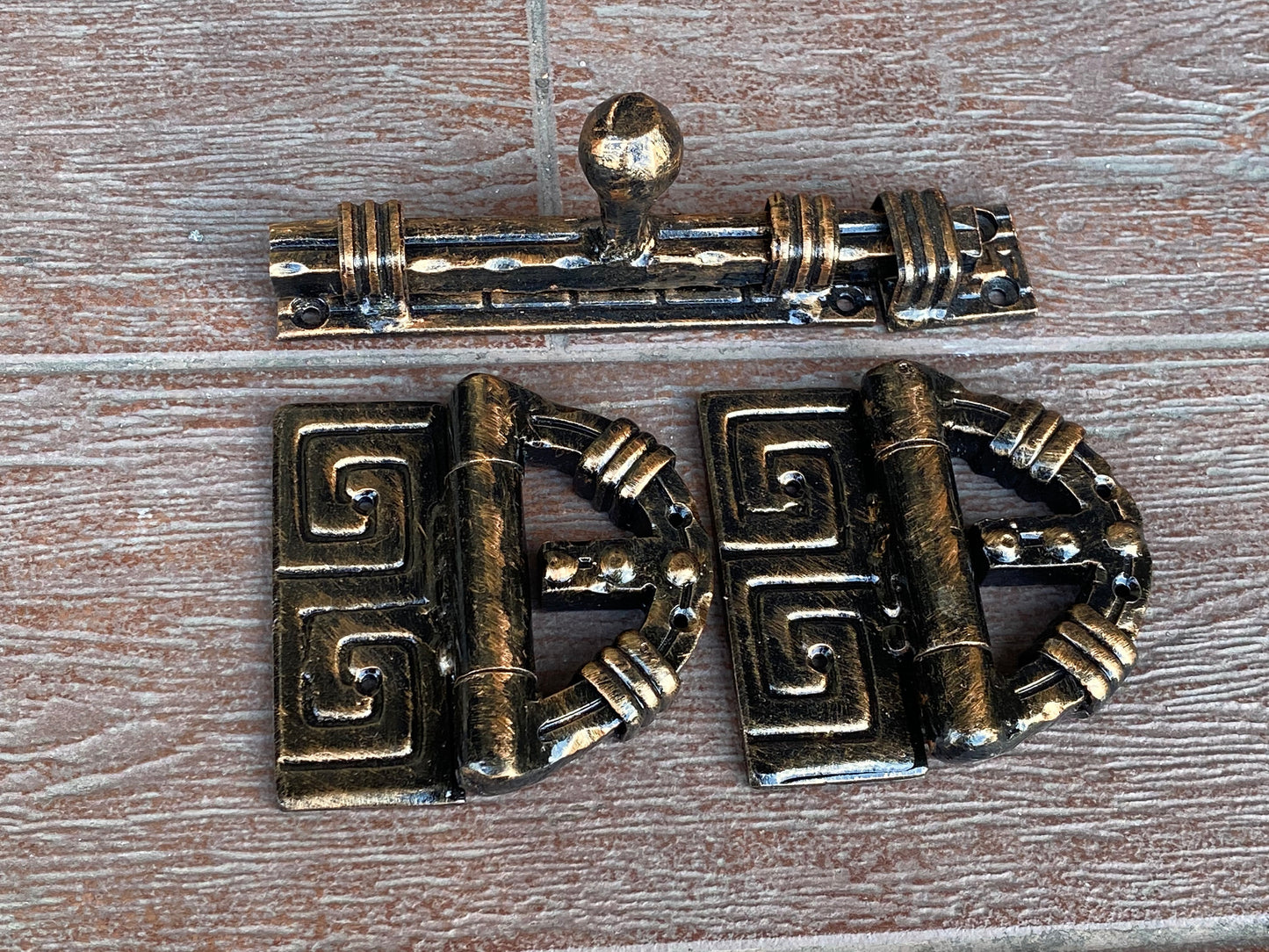 Hinges, latch, lock, door hinge, cabinet hinge, door hardware, hardware, door handle, barn door handle, door decor, vintage, medieval