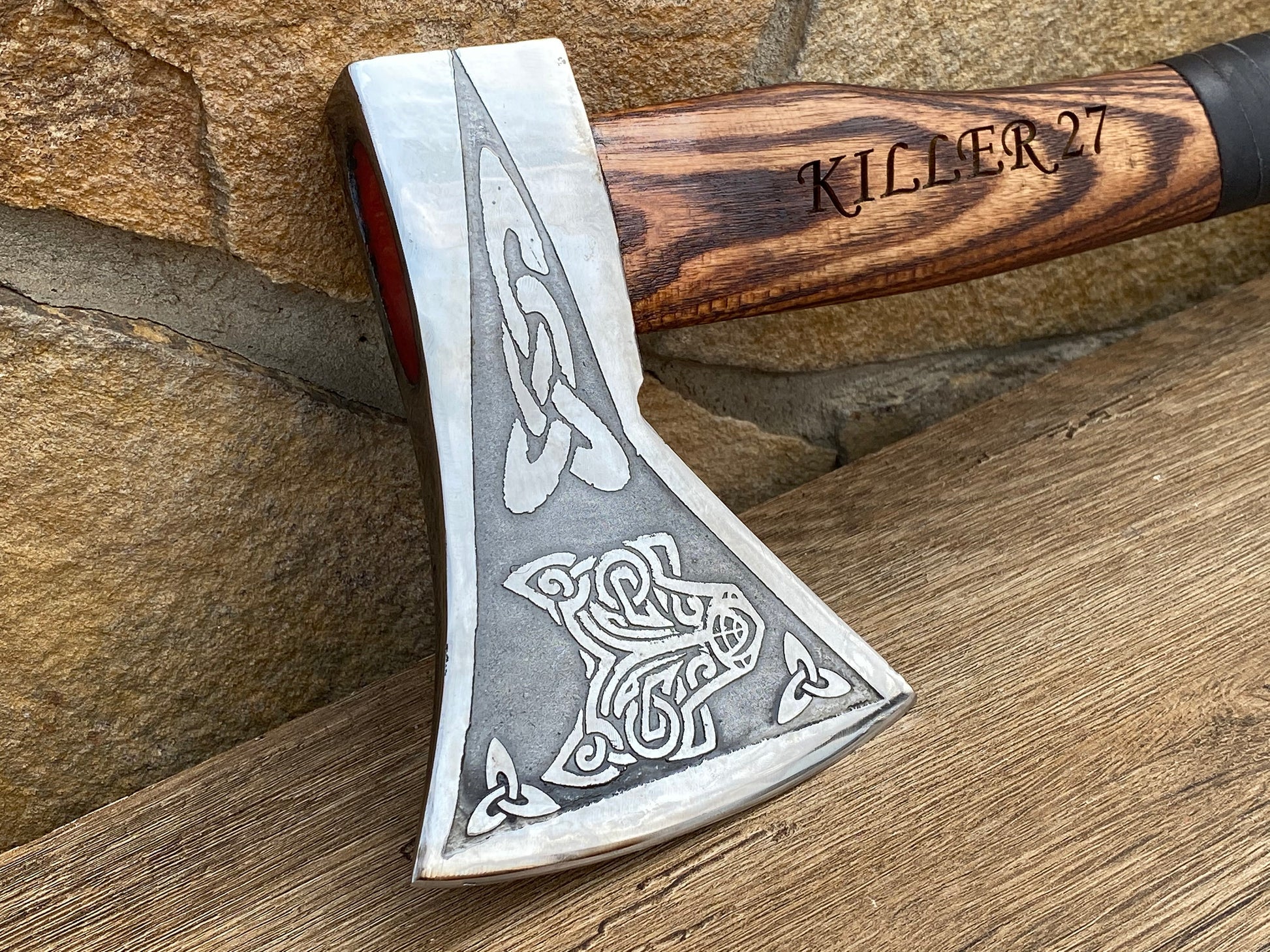 Viking axe, wolf, mens gifts, Celtic wolf, viking armor, runic, runes, runes decor, engraved runes, runic gift, birthday gift,Christmas gift