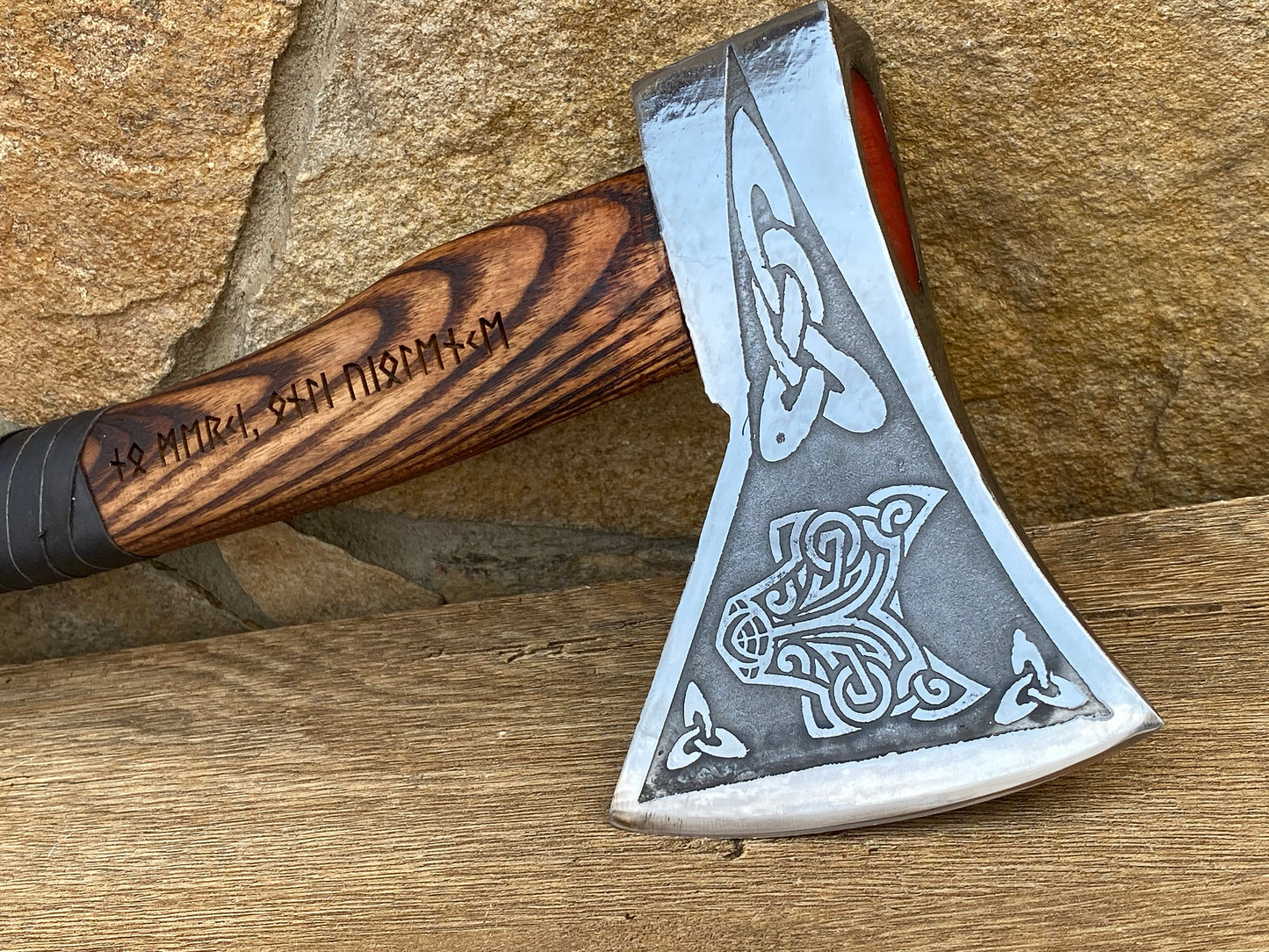 Viking axe, wolf, mens gifts, Celtic wolf, viking armor, runic, runes, runes decor, engraved runes, runic gift, birthday gift,Christmas gift