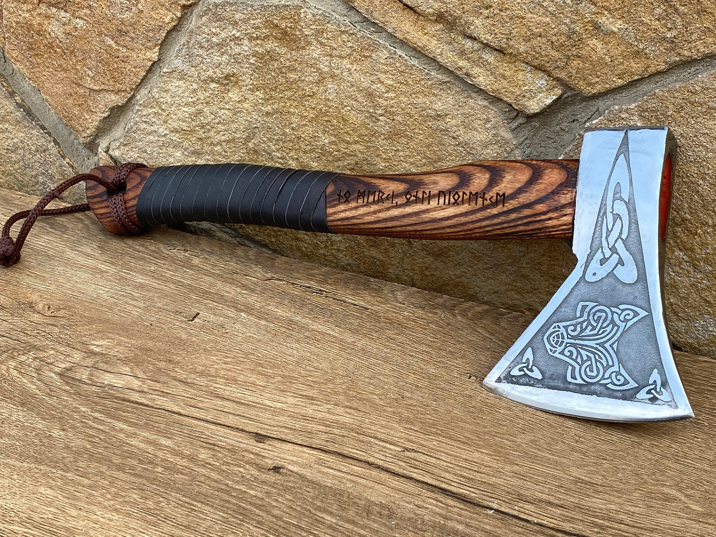 Viking axe, wolf, mens gifts, Celtic wolf, viking armor, runic, runes, runes decor, engraved runes, runic gift, birthday gift,Christmas gift