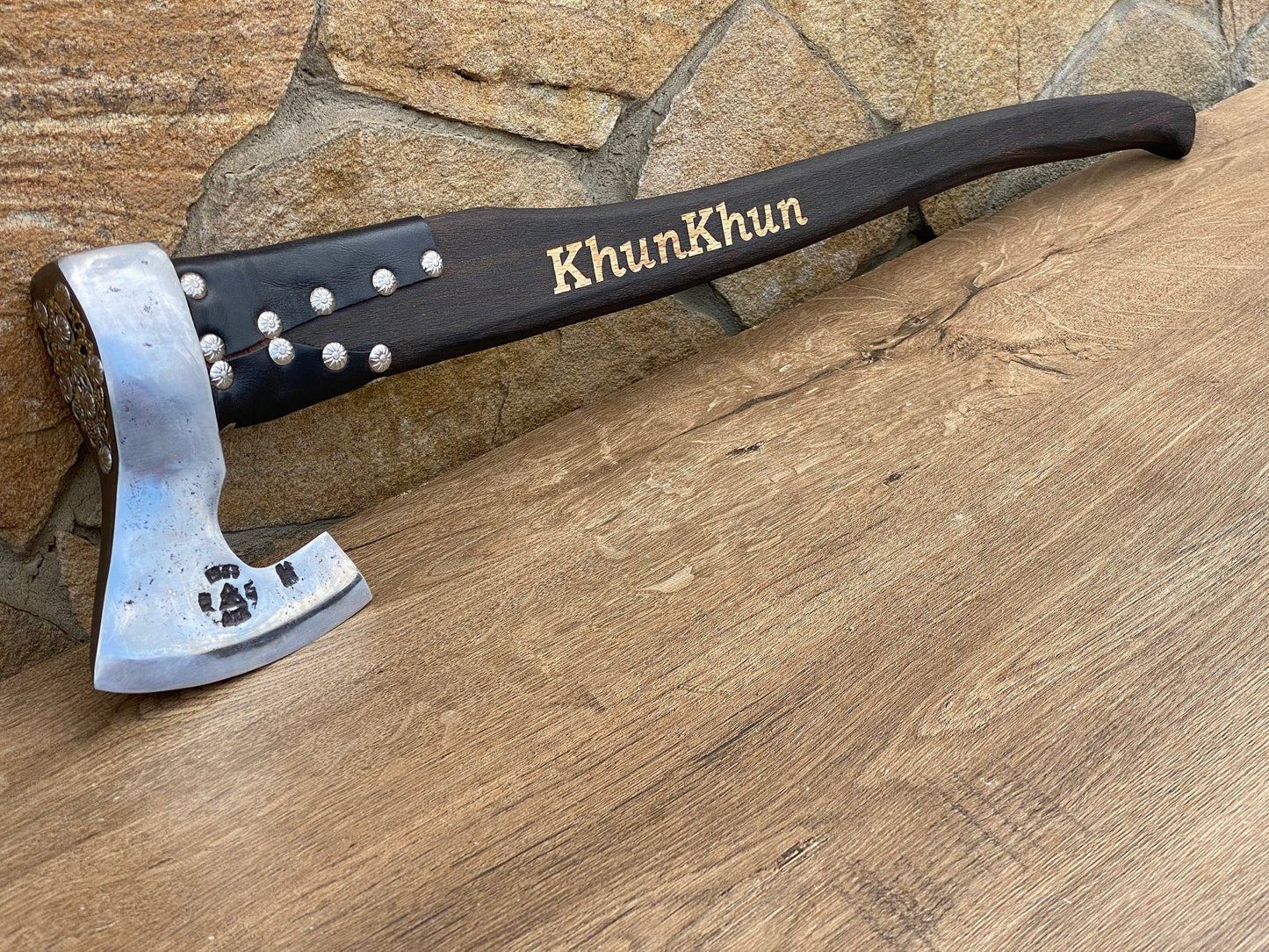 Axe, iron gift, wedding gift, steel gift, mens gift, Christmas, birthday, 6th anniversary, Fathers Day, gift for dad,wine decor,thanksgiving