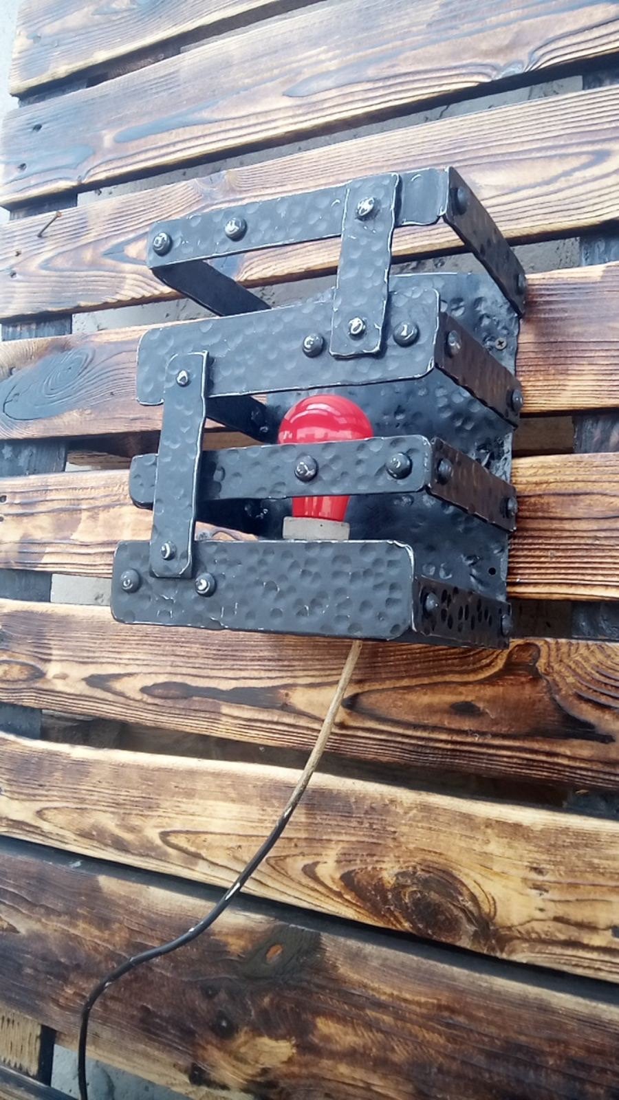 Wall sconce, medieval, hand hammered, castle, Christmas, birthday, Middle Ages, ForgedCommodities, viking, rustic, farmhouse, restaurant