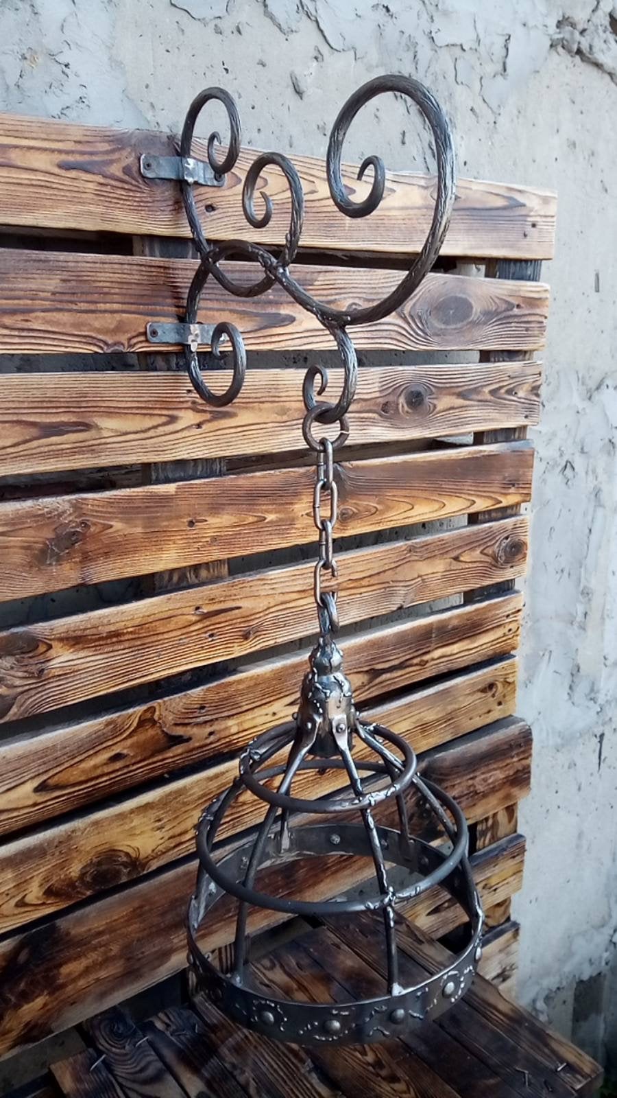 Wall sconce, chain, medieval, light fixture, viking, wall lamp, sconce, antique, vintage, farmhouse, interior, design, contemporary, lamp