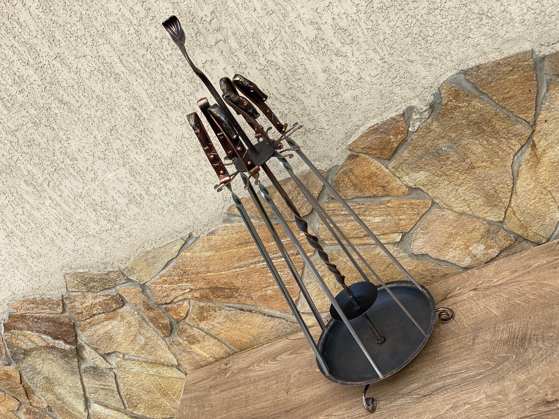 Skewers, steel gift, anniversary gift, grill accessories, barbecue, BBQ, Christmas, birthday, mens gift, horse decor, horse head, horse gift
