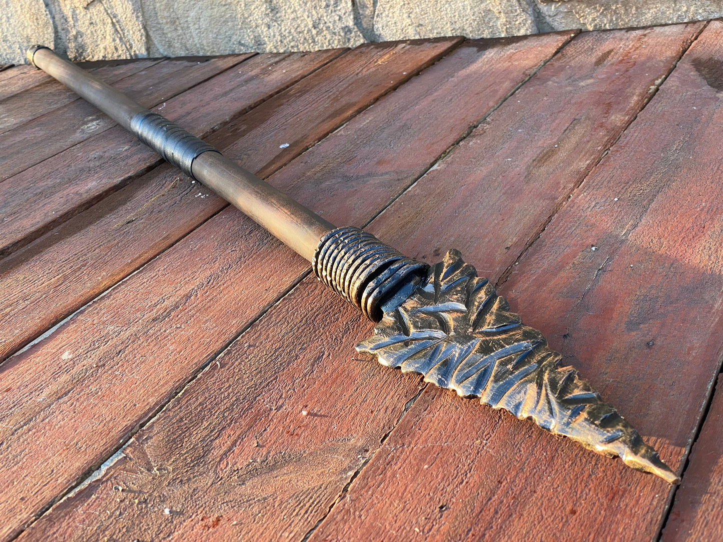 Viking spear, medieval spear, spear, birthday, viking, castle, Middle Ages, Christmas, gift for men, anniversary, personalized gift, trident
