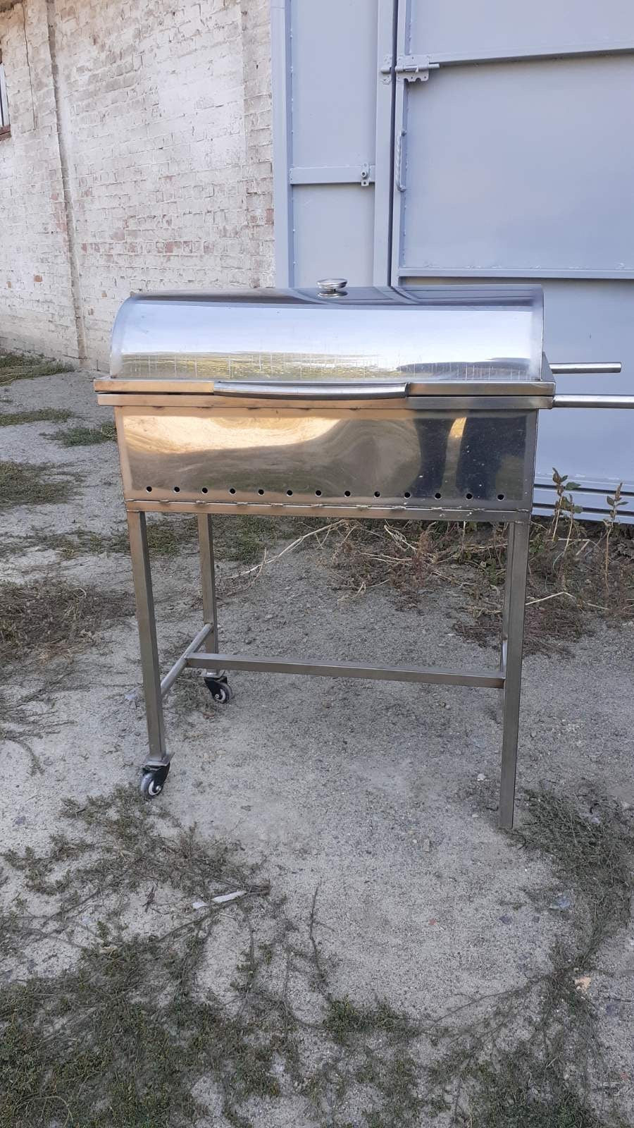 Grill, mangal, BBQ, camping, cooking equipment, bushcraft, stainless steel, fire pit, portable grill, camping fire pit,camping cooking grill