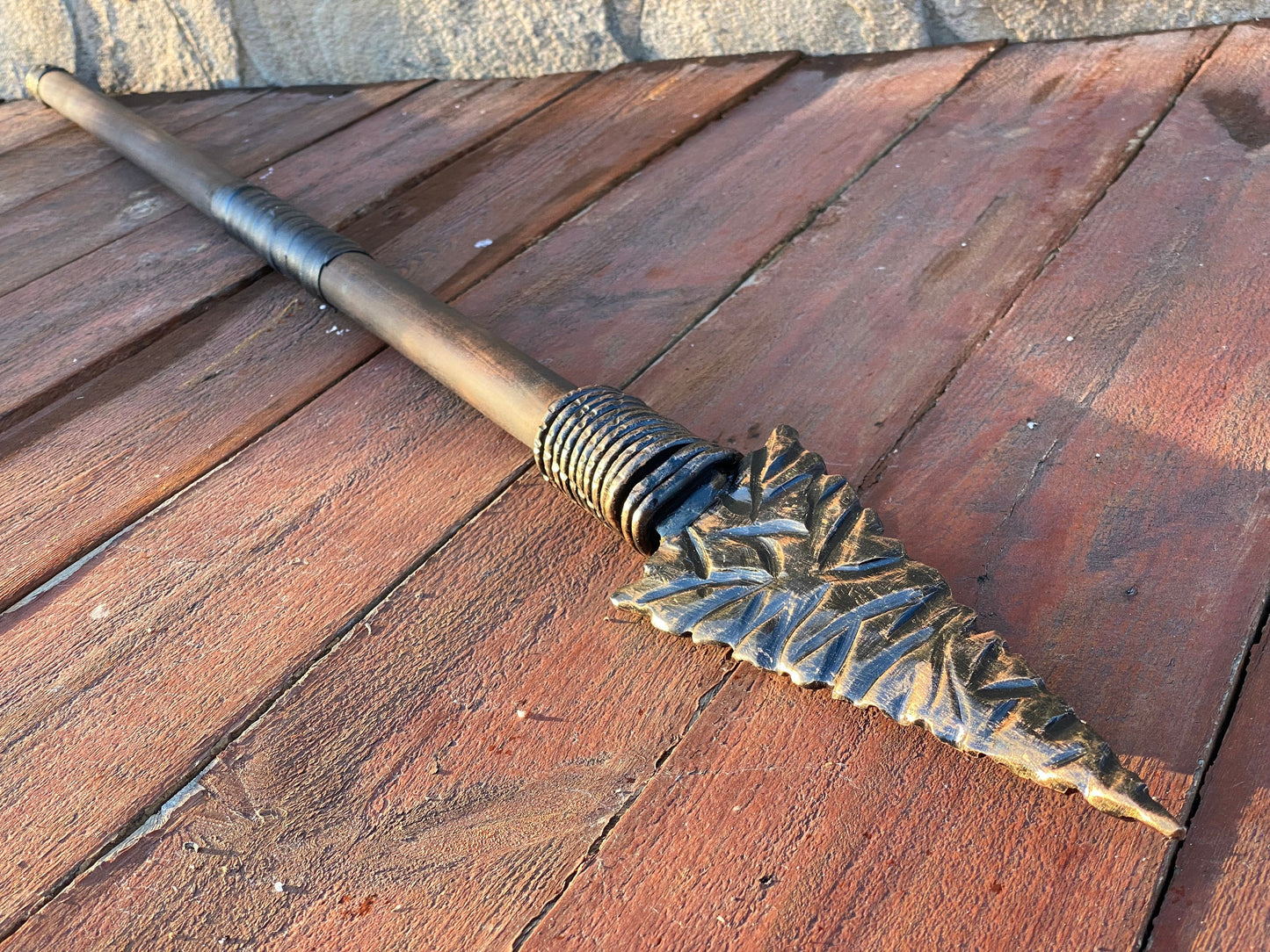 Spear, cosplay spear, viking spear, medieval, birthday, viking, Christmas, cosplay, steel gift, anniversary, personalized gift, iron gift