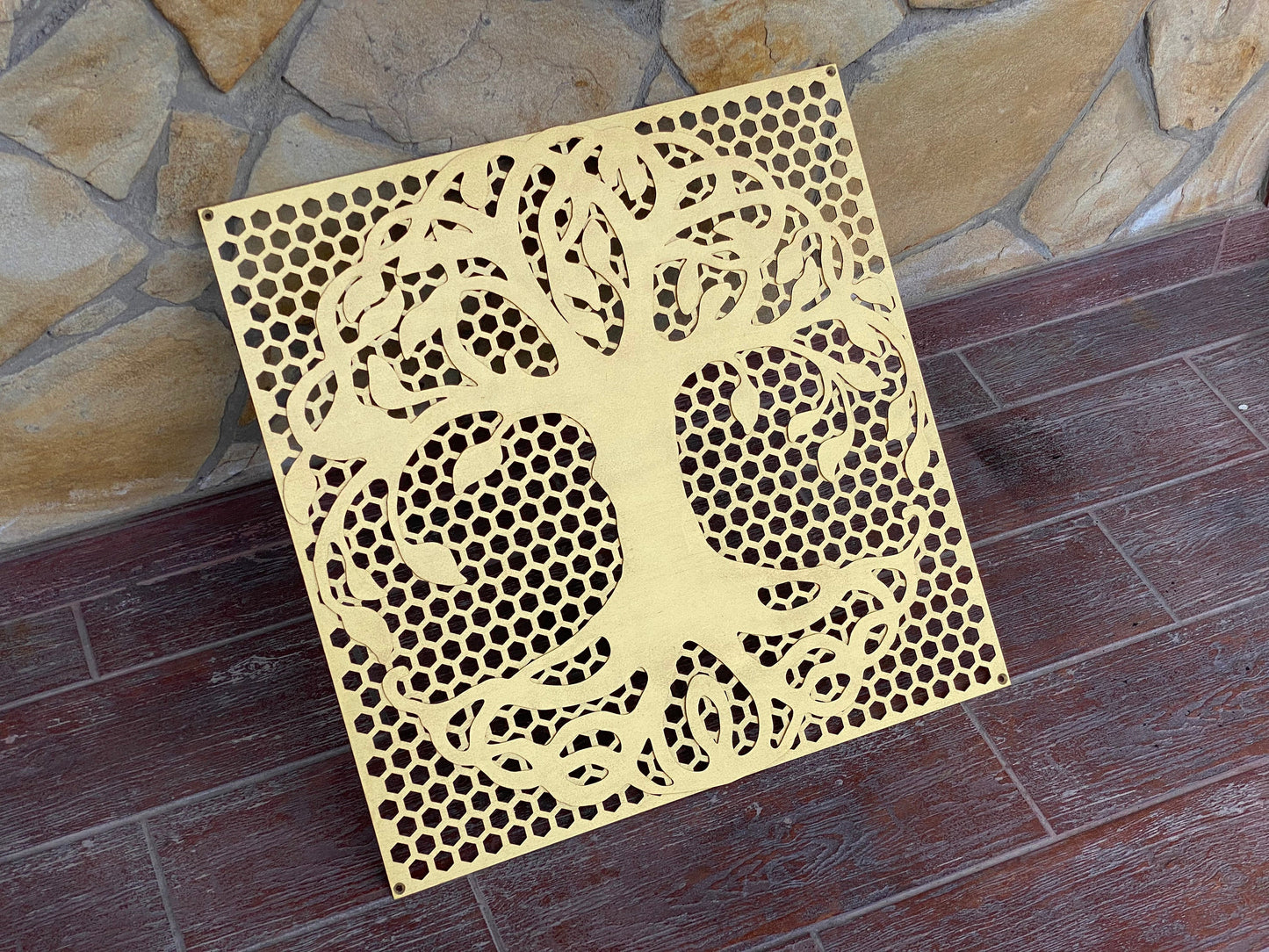 Vent cover, tree of life, grate, grid, cabinet door panel,air return grille,wall divider, anniversary,Celtic,medieval,air return grate cover