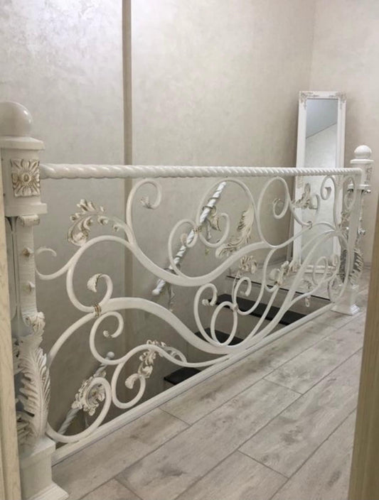 Balcony railing, balcony, terrace, stair railing, railing, Christmas, iron gift, new house, new home,wedding,anniversary,birthday,blacksmith